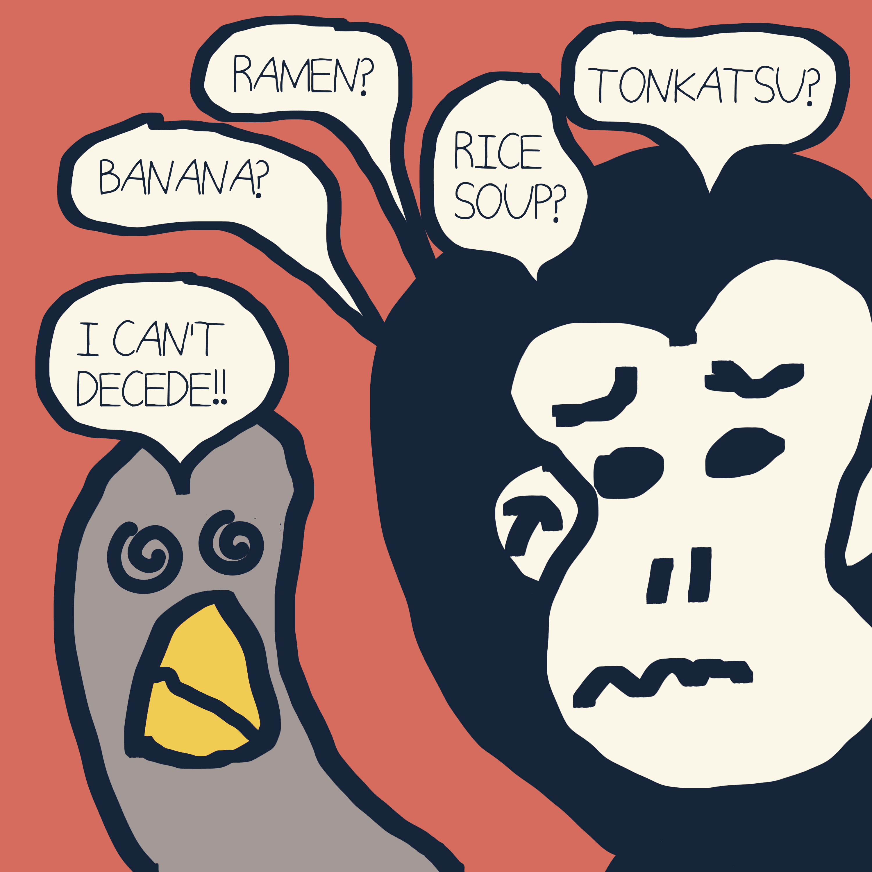 THE BIG DECISION — Morris and Kolkadaks four-panel comic 3