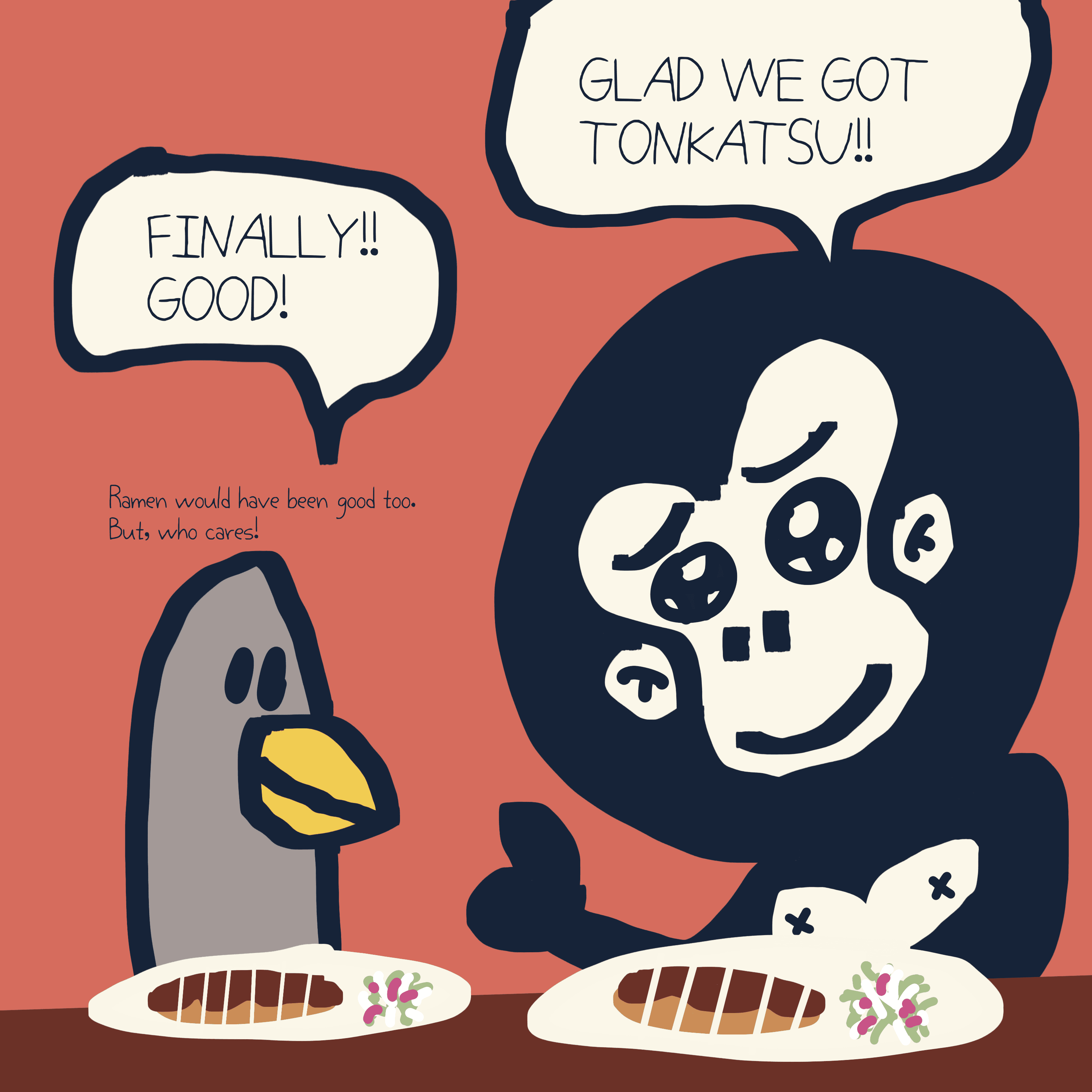 THE BIG DECISION — Morris and Kolkadaks four-panel comic 6