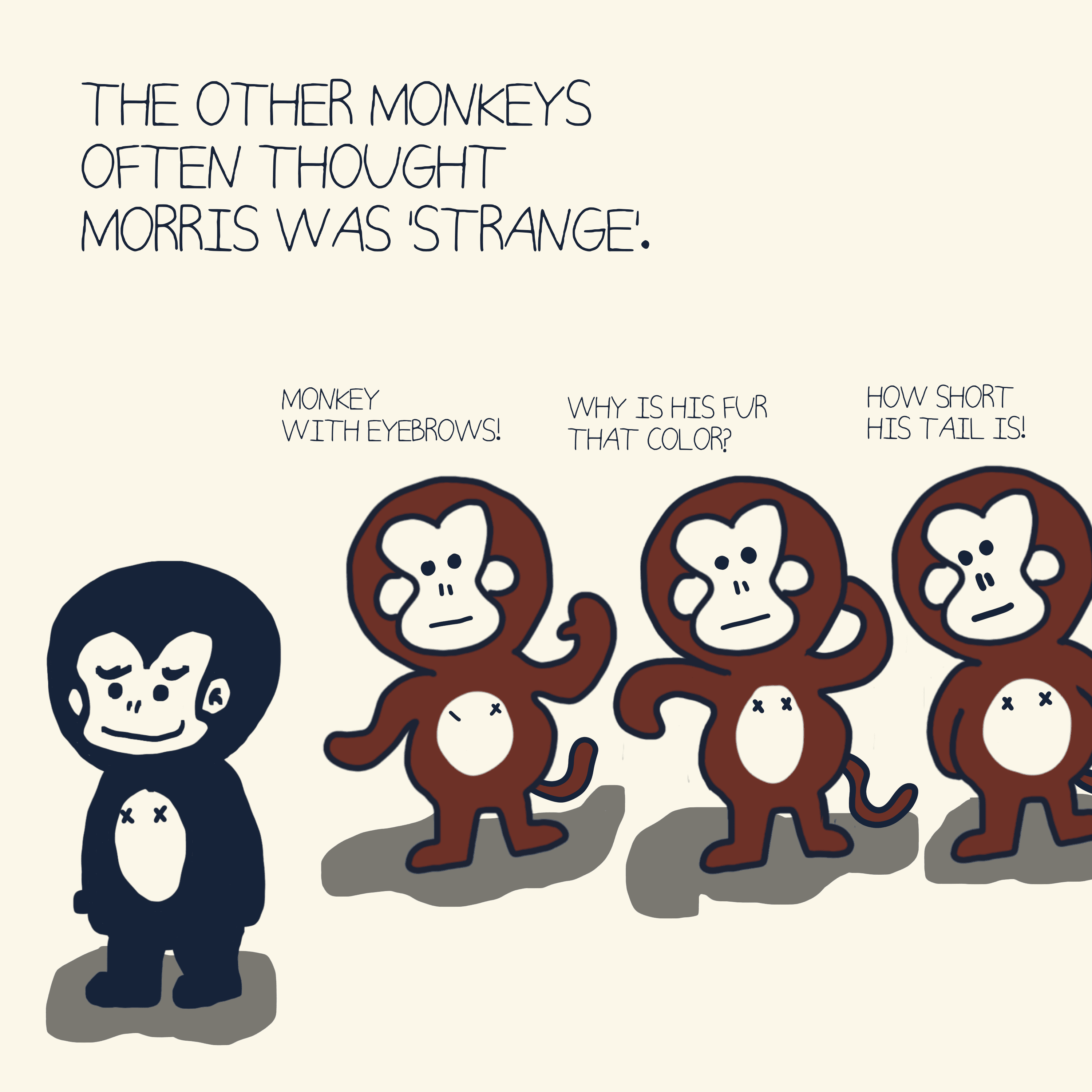 TALE OF MORRIS — Morris and Kolkadaks four-panel comic 6