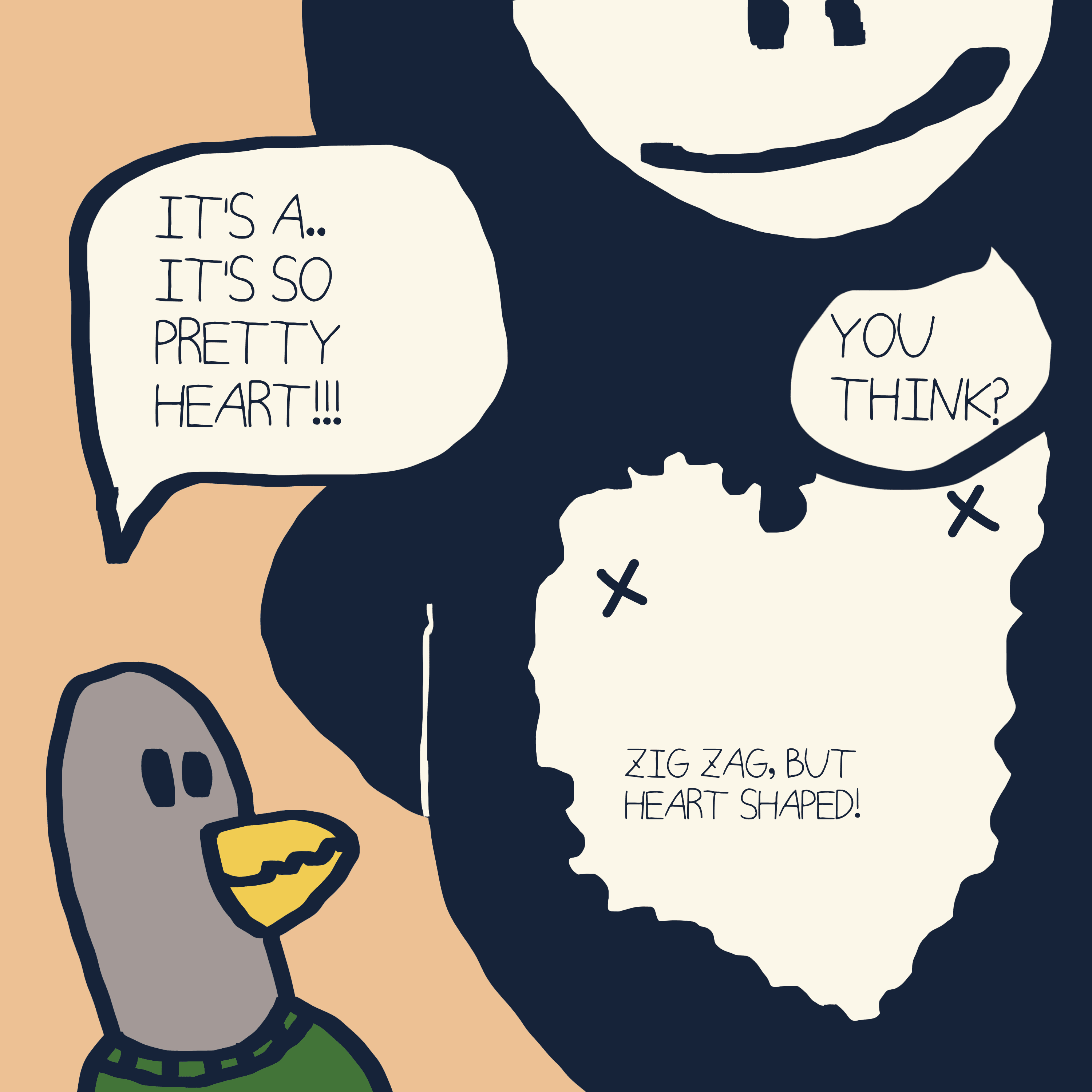 BEAUTIFUL HEART. — Morris and Kolkadaks four-panel comic 6