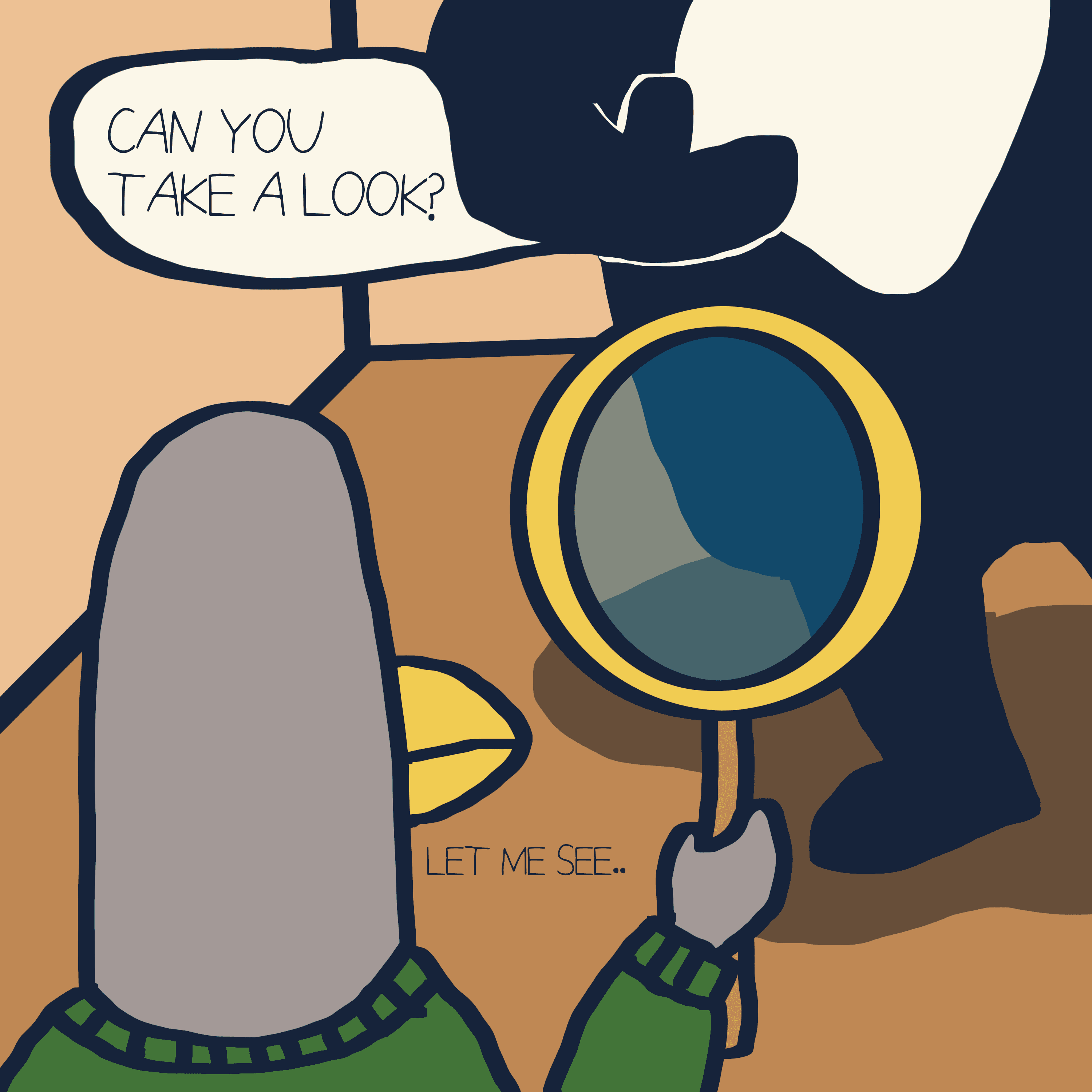 BEAUTIFUL HEART. — Morris and Kolkadaks four-panel comic 5