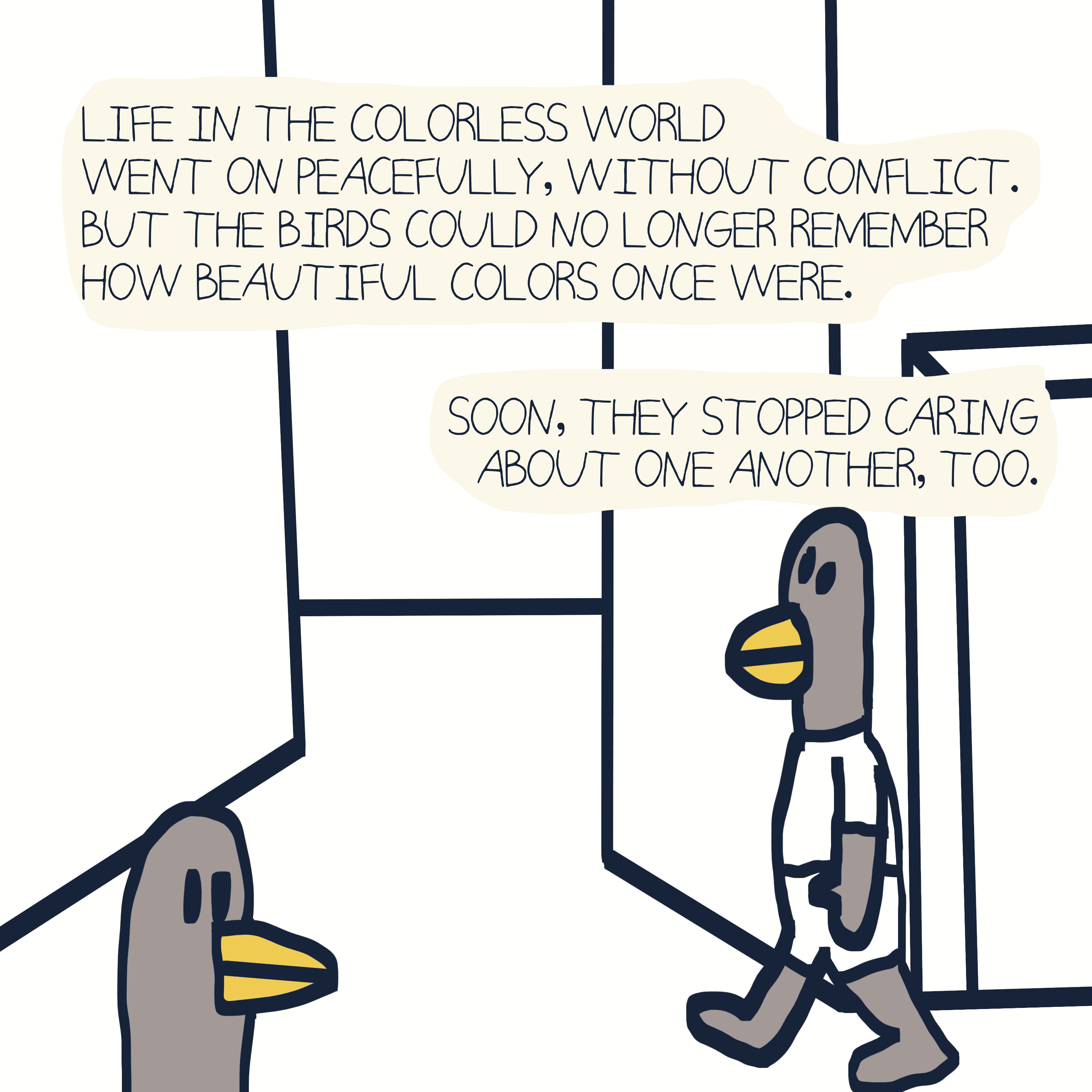 TALE OF "FAERA" — Morris and Kolkadaks four-panel comic 10