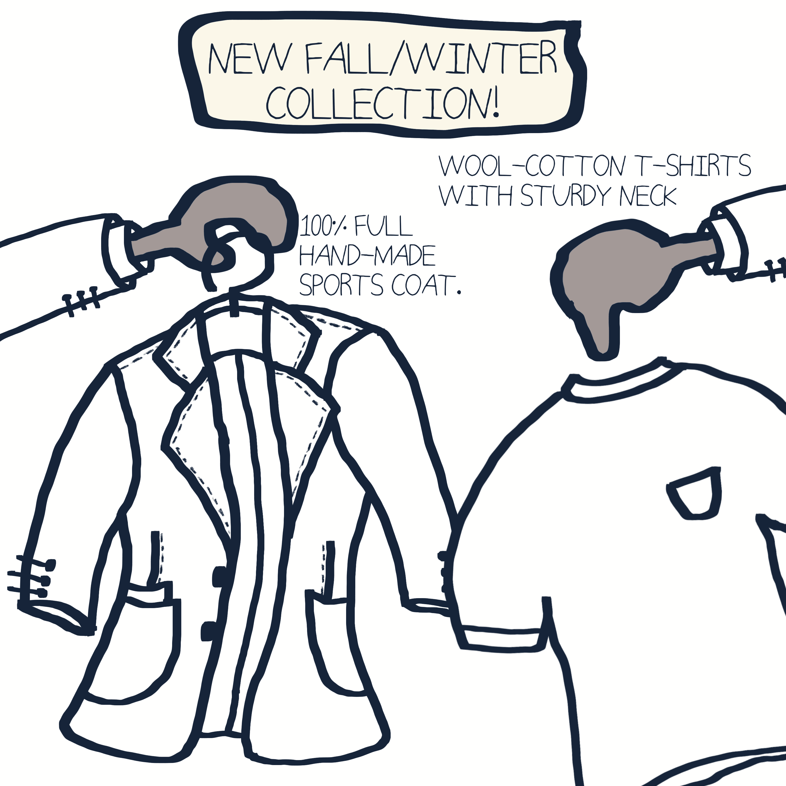NOTHING TO WEAR TODAY. — Morris and Kolkadaks four-panel comic 6
