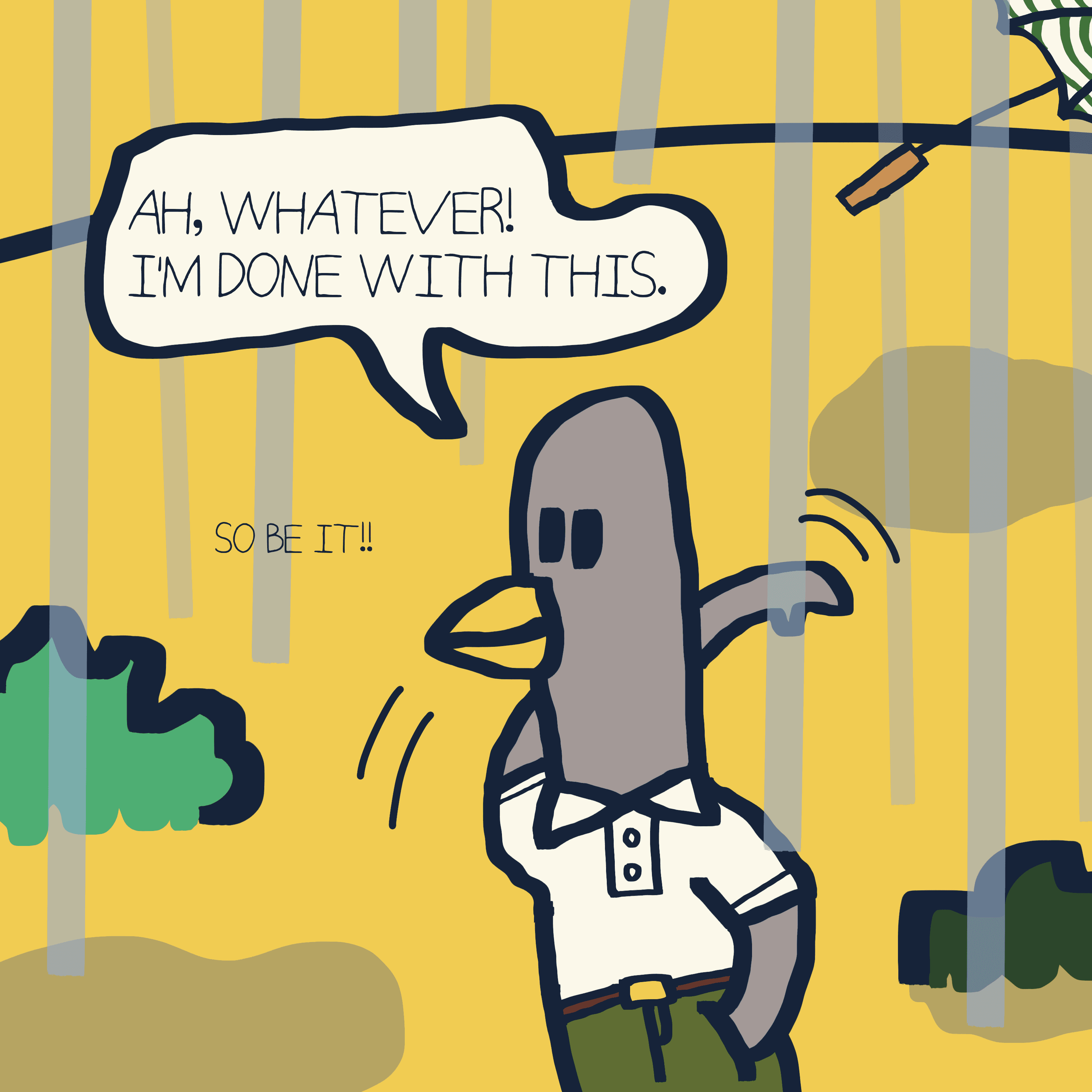 DRIP DRIP — Morris and Kolkadaks four-panel comic 5