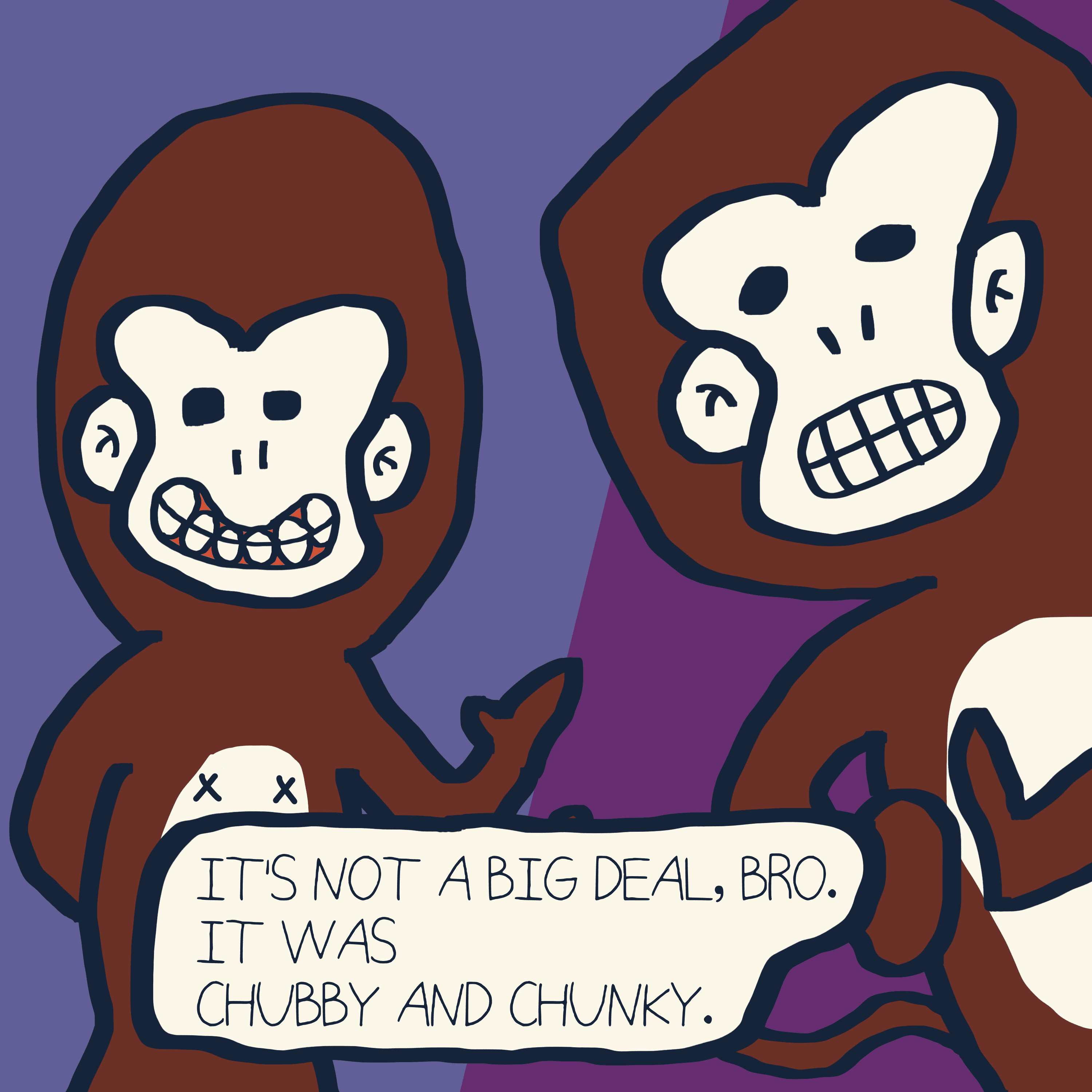 ALWAYS ON YOUR SIDE. — Morris and Kolkadaks four-panel comic 3