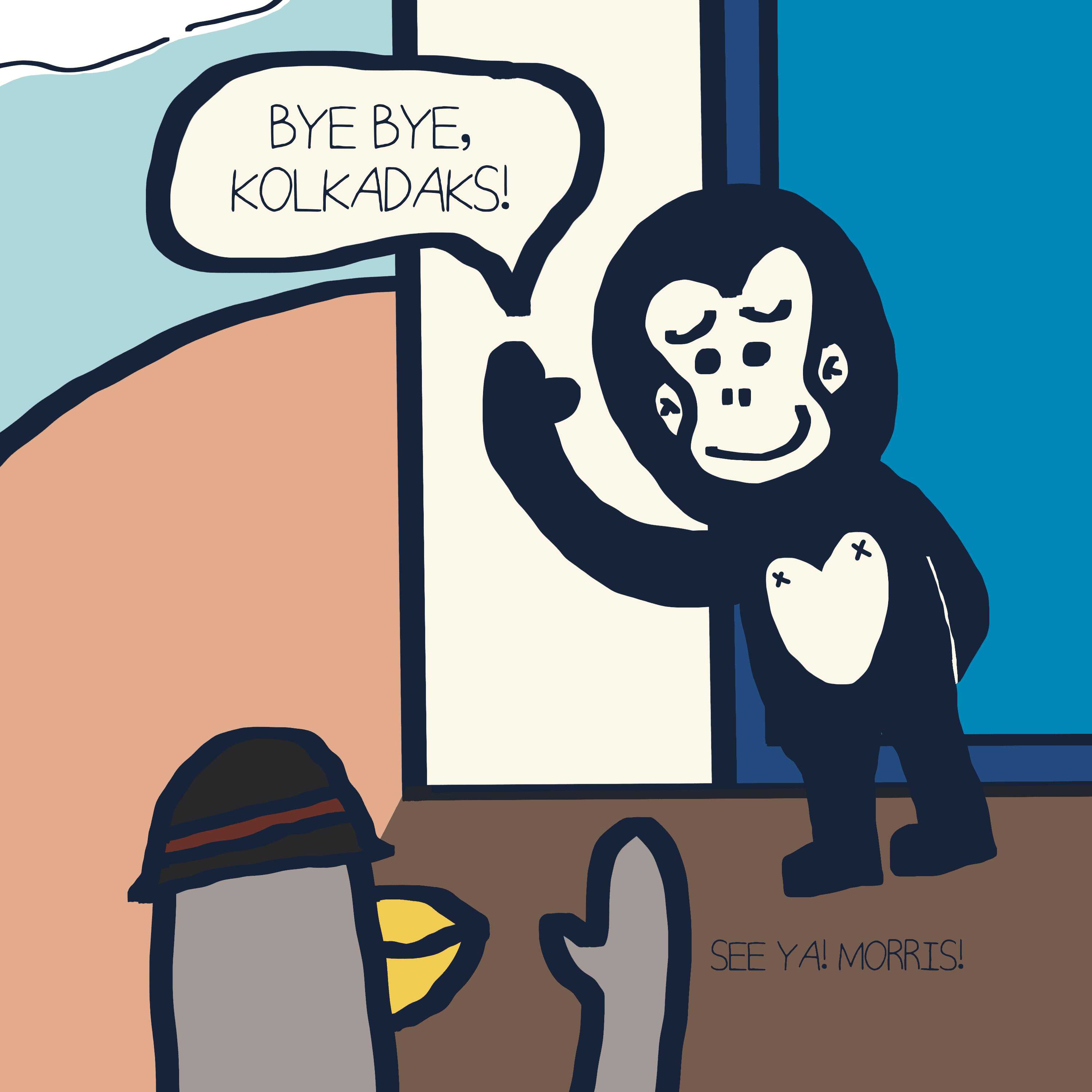 THE MASTER AND THE APPENTICE — Morris and Kolkadaks four-panel comic 6