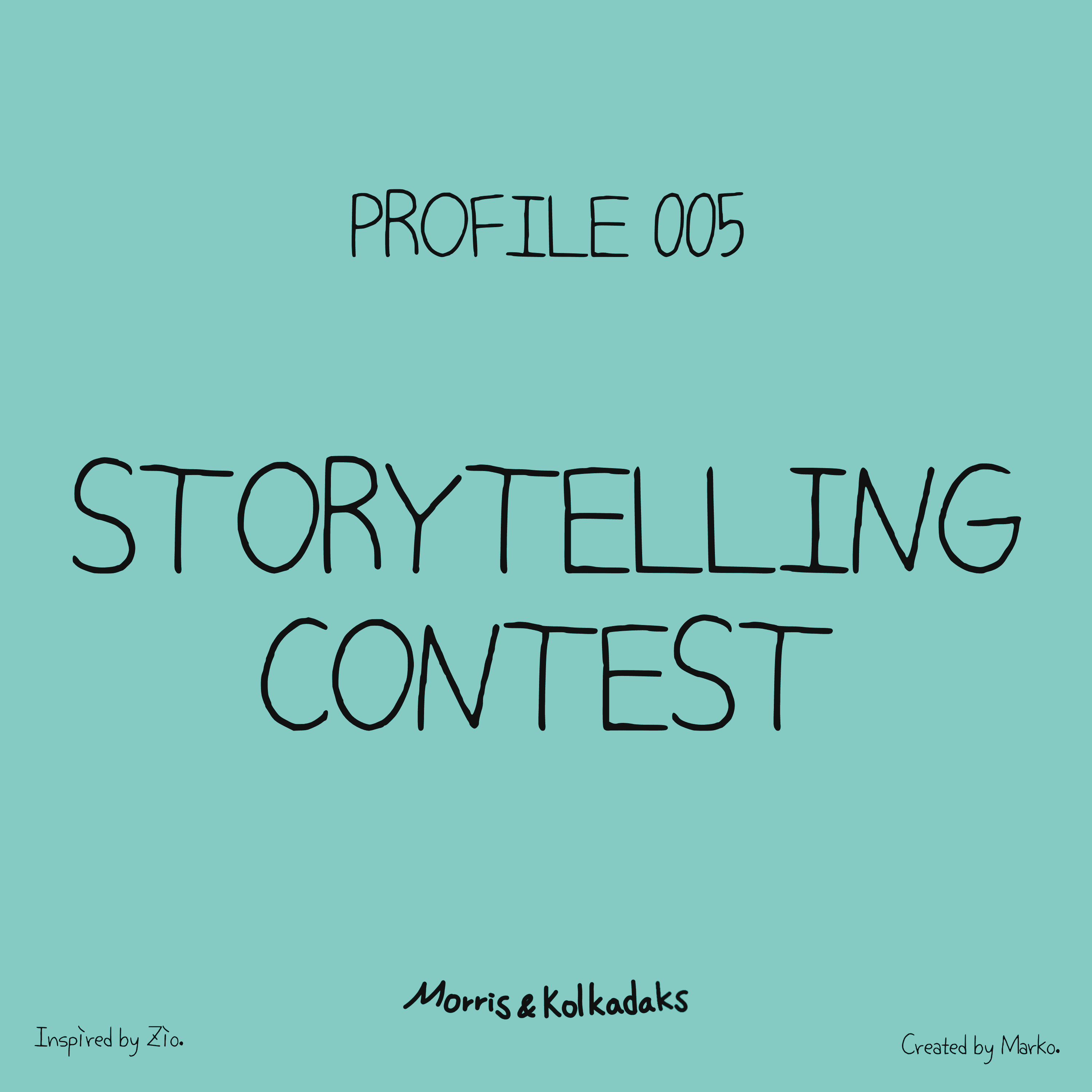 STORYTELLING CONTEST. — Morris and Kolkadaks four-panel comic 1