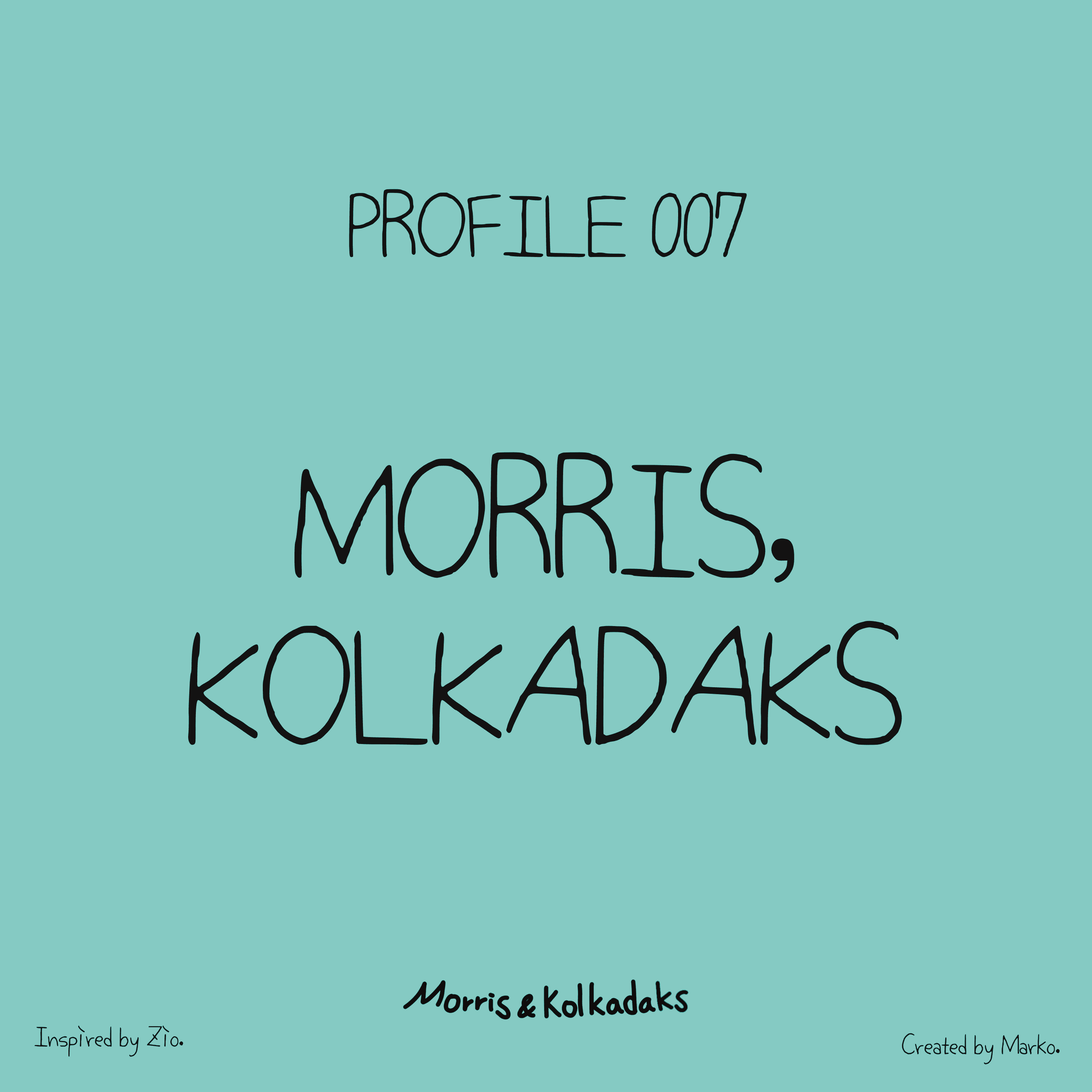 MORRIS, KOLKADAKS — Morris and Kolkadaks four-panel comic 1