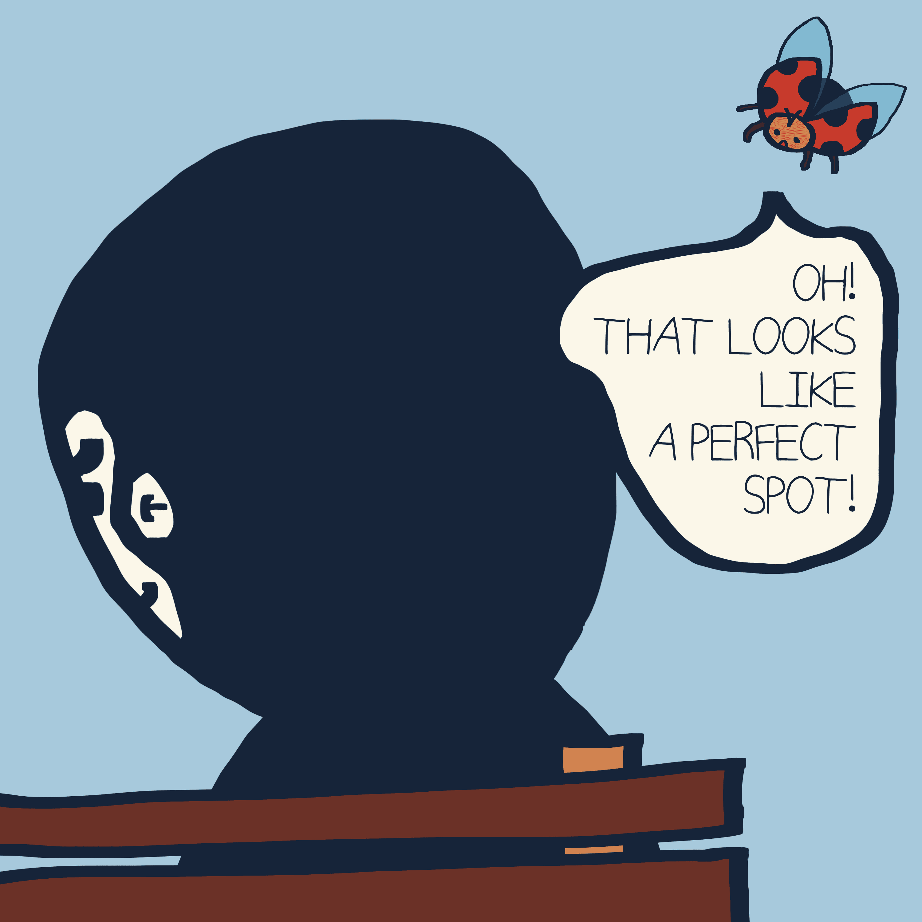 A MATTER OF PERSPECTIVE. — Morris and Kolkadaks four-panel comic 5