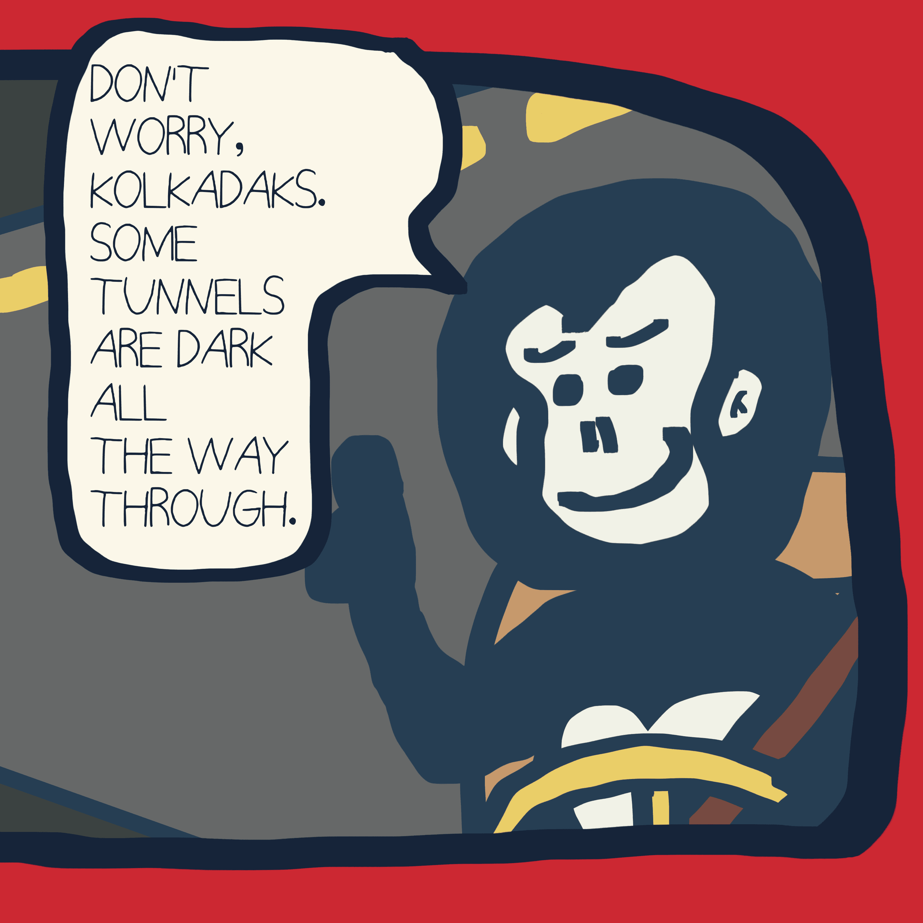 TOO LONG. — Morris and Kolkadaks four-panel comic 5