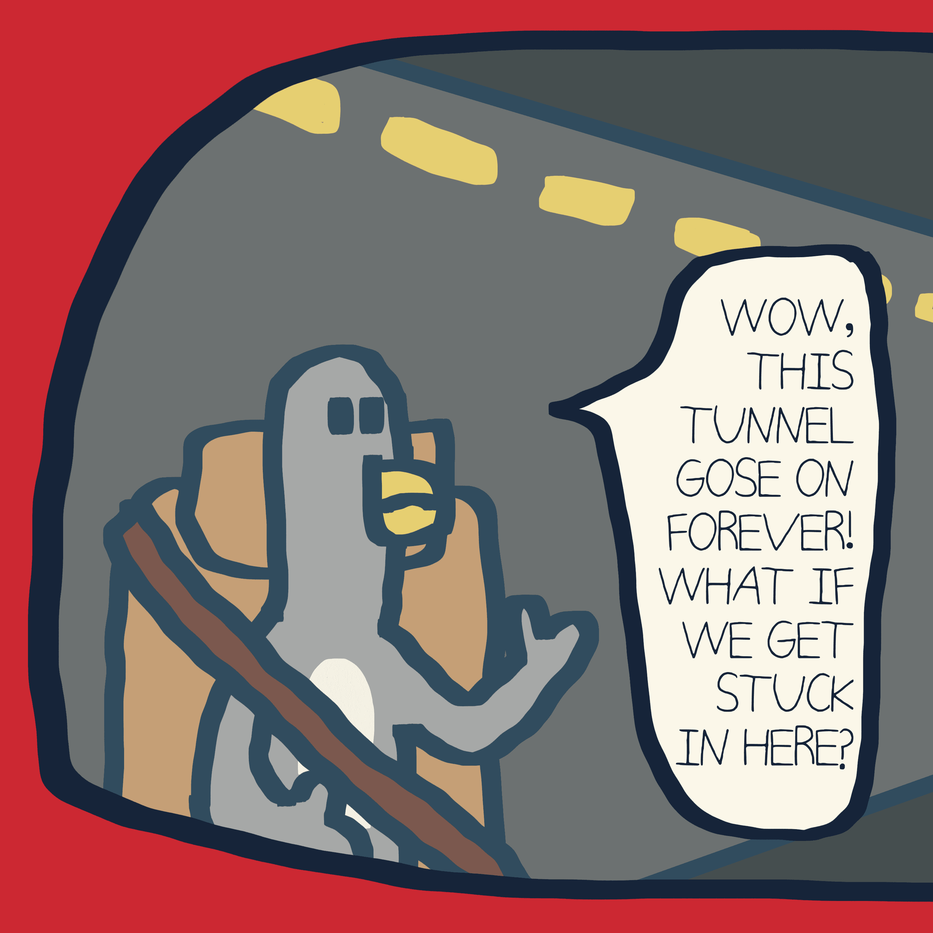 TOO LONG. — Morris and Kolkadaks four-panel comic 4