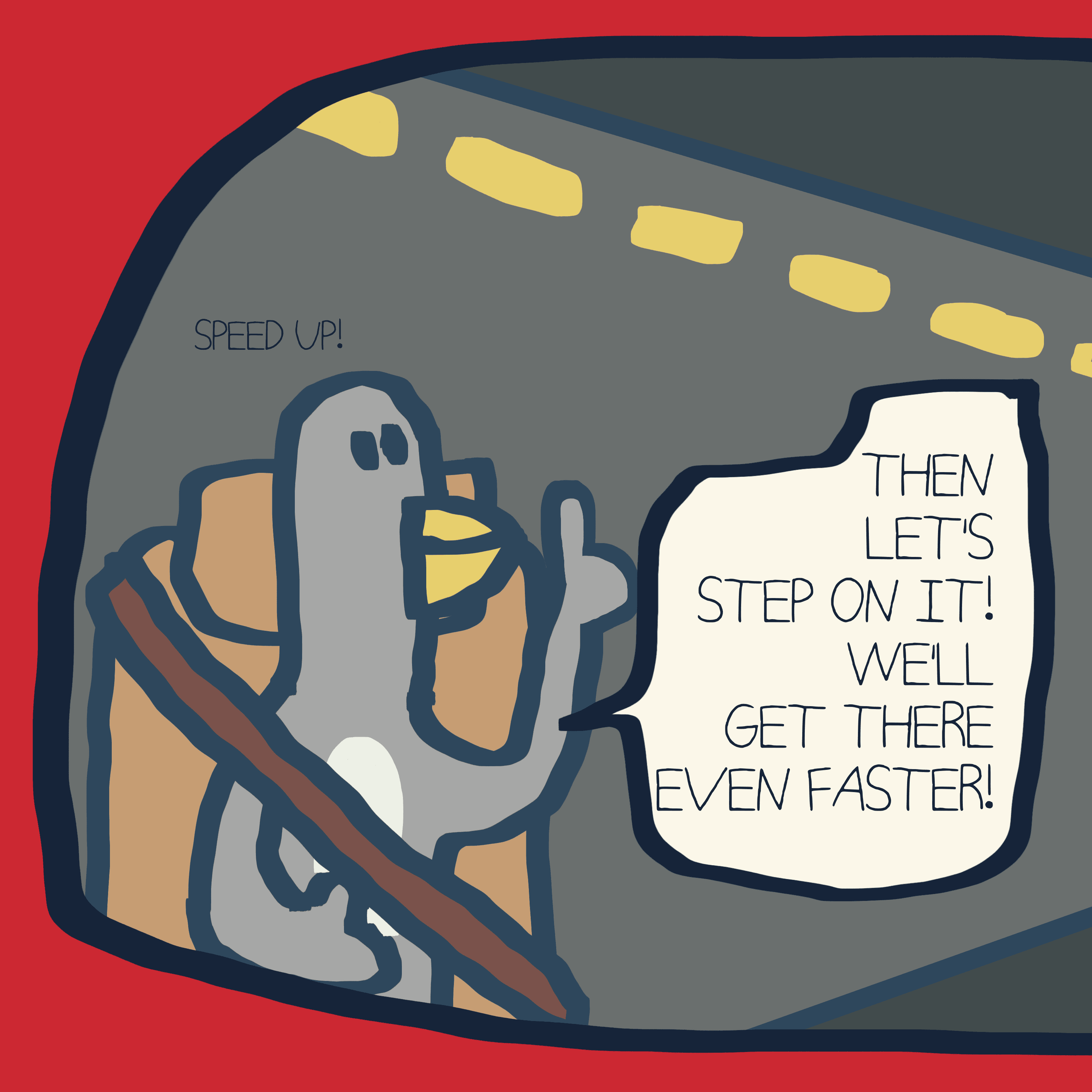 TOO LONG. — Morris and Kolkadaks four-panel comic 7