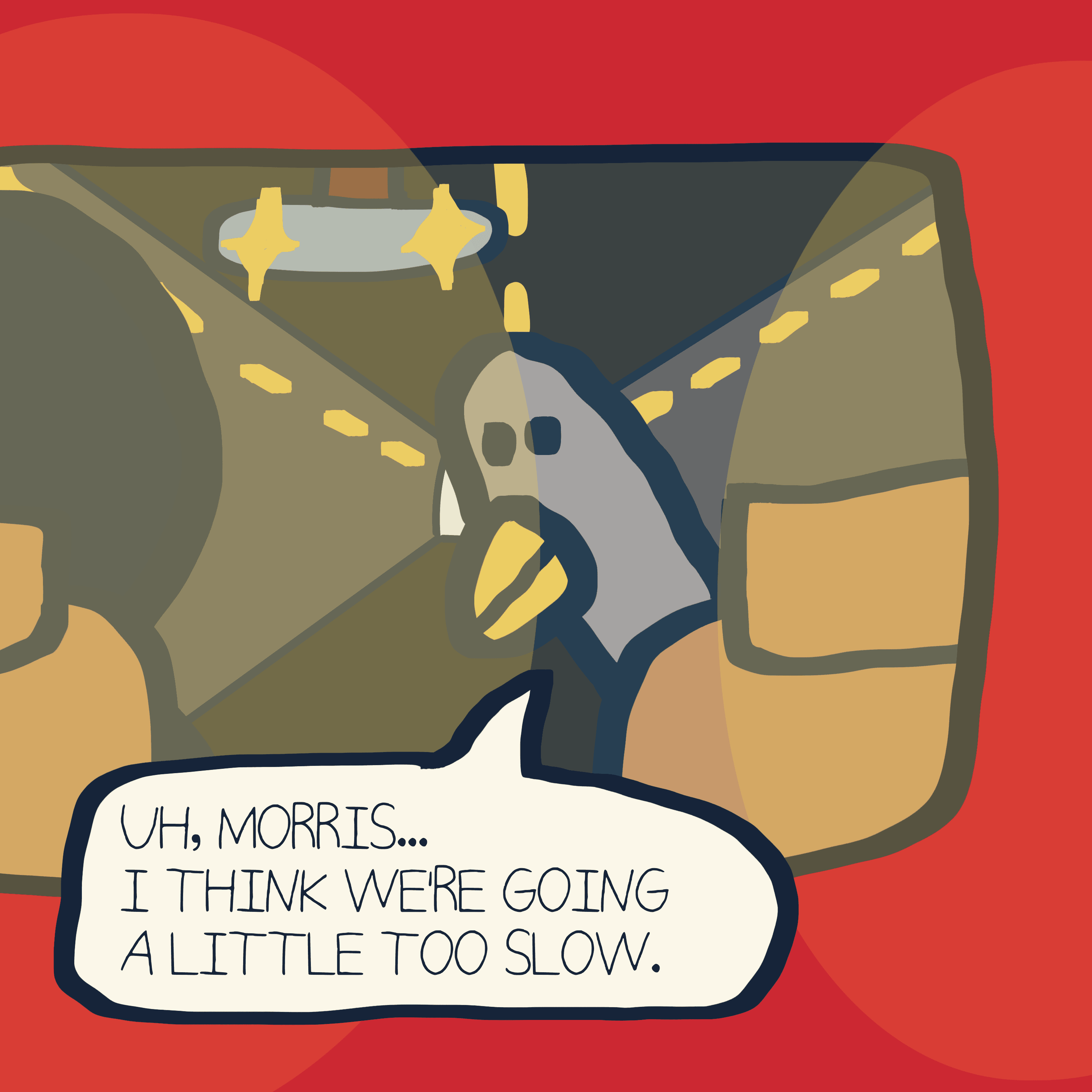 TOO LONG. — Morris and Kolkadaks four-panel comic 9
