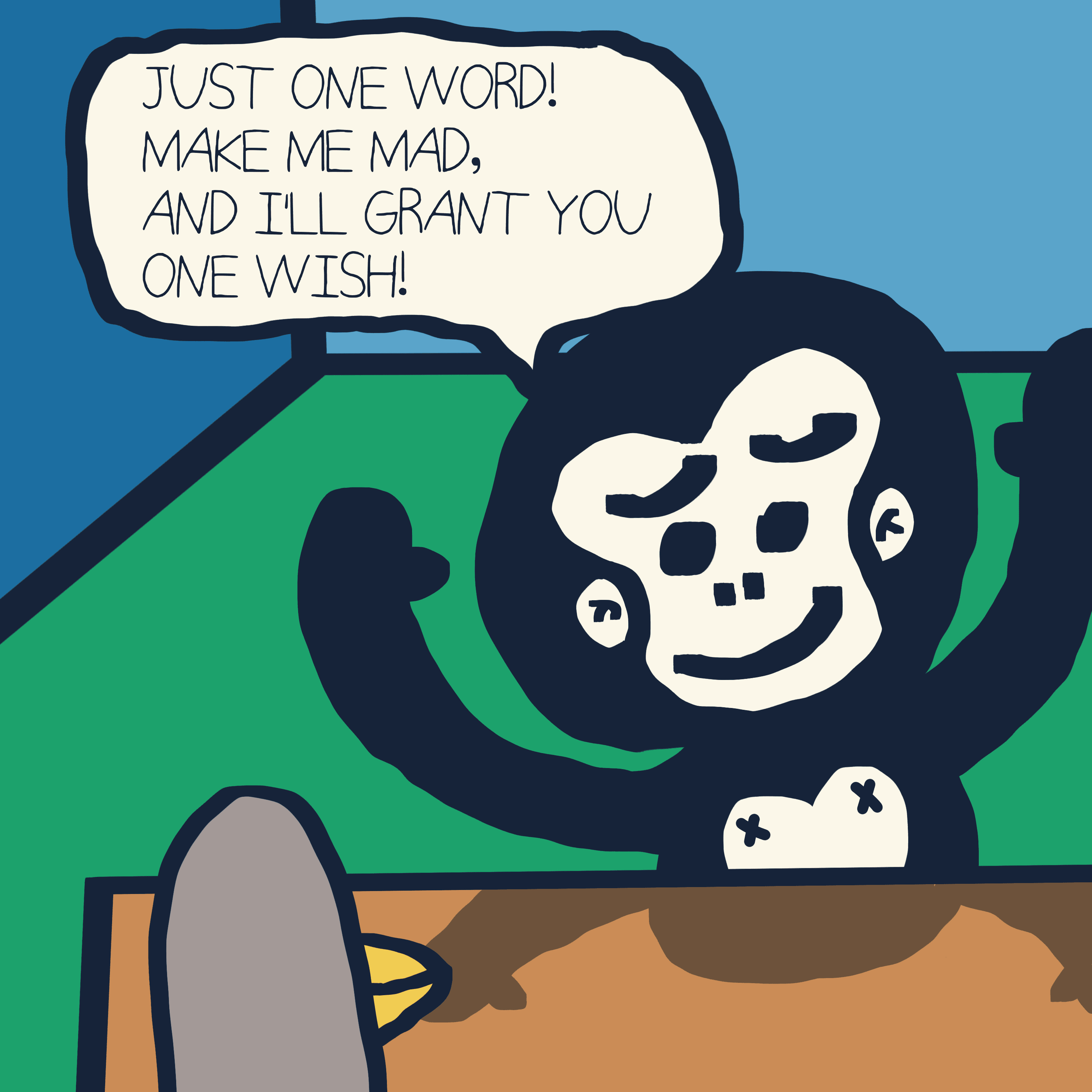 YOU WERE SAYING? — Morris and Kolkadaks four-panel comic 4