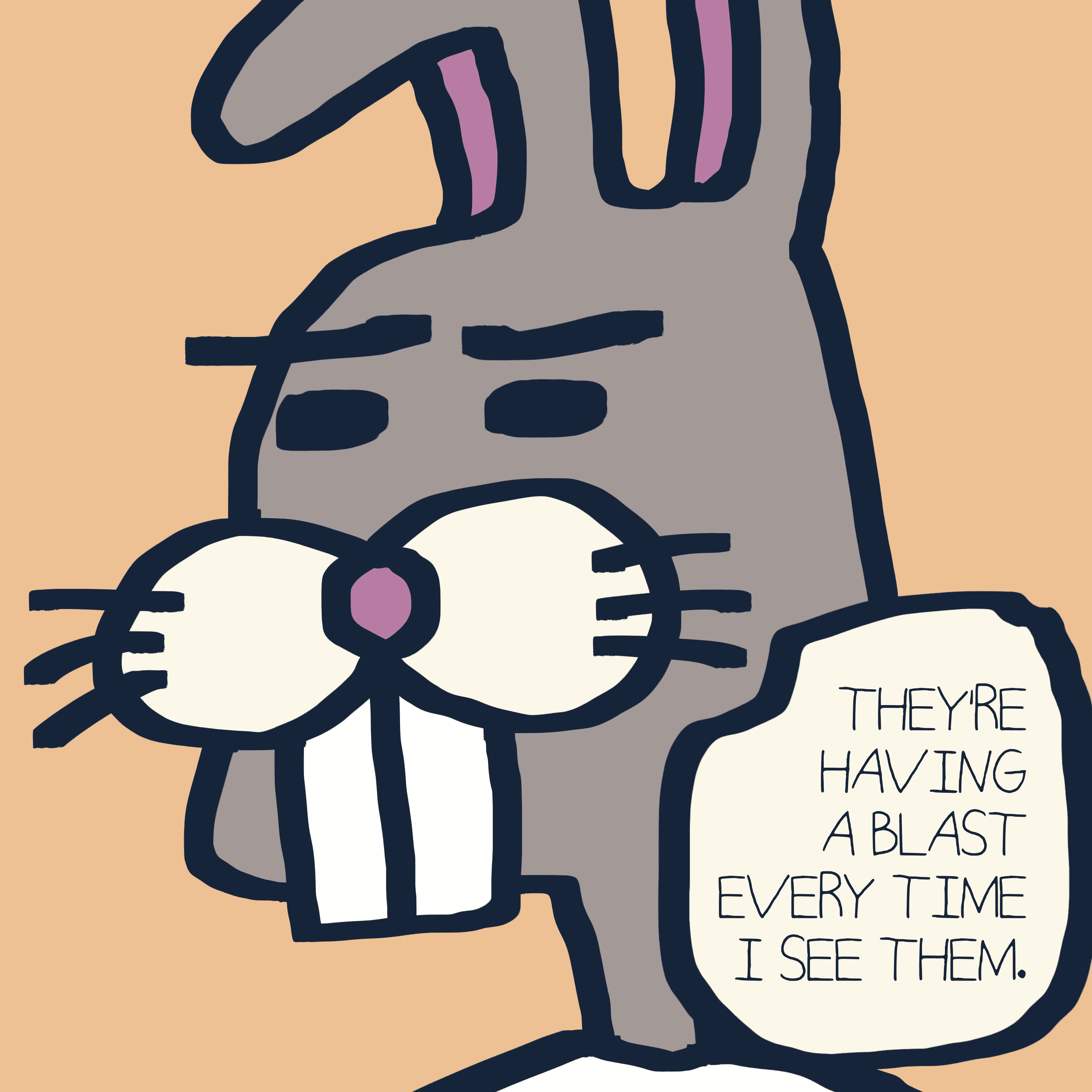 HAVING FUN. — Morris and Kolkadaks four-panel comic 2