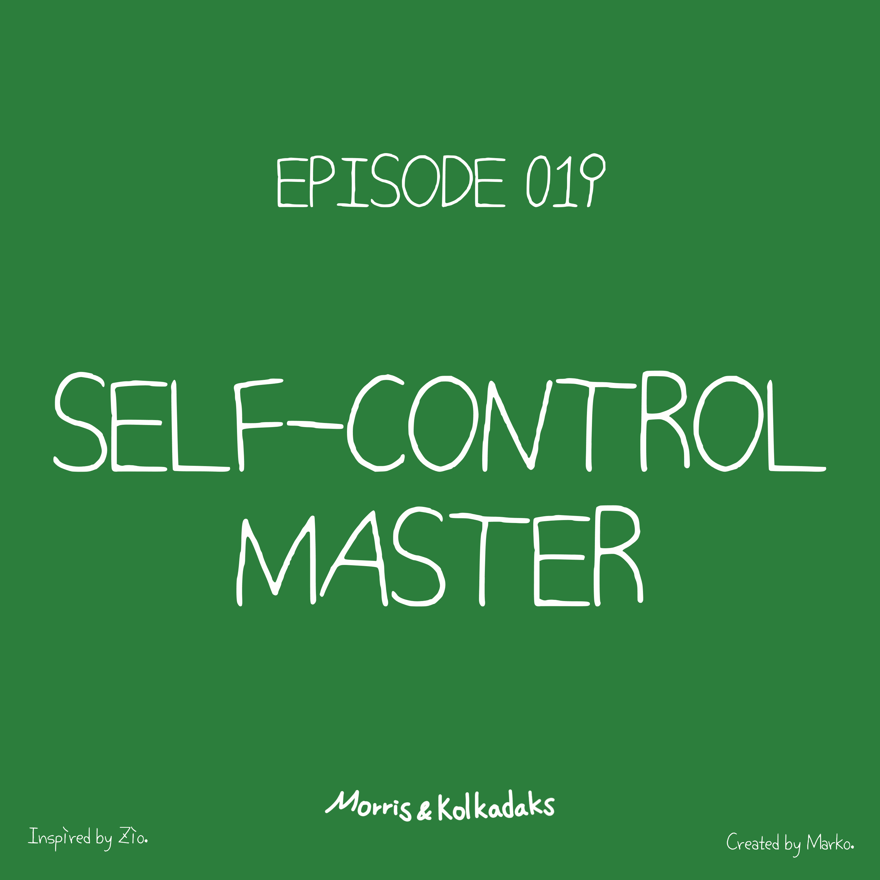 SELF-CONTROL MASTER. — Morris and Kolkadaks four-panel comic 1
