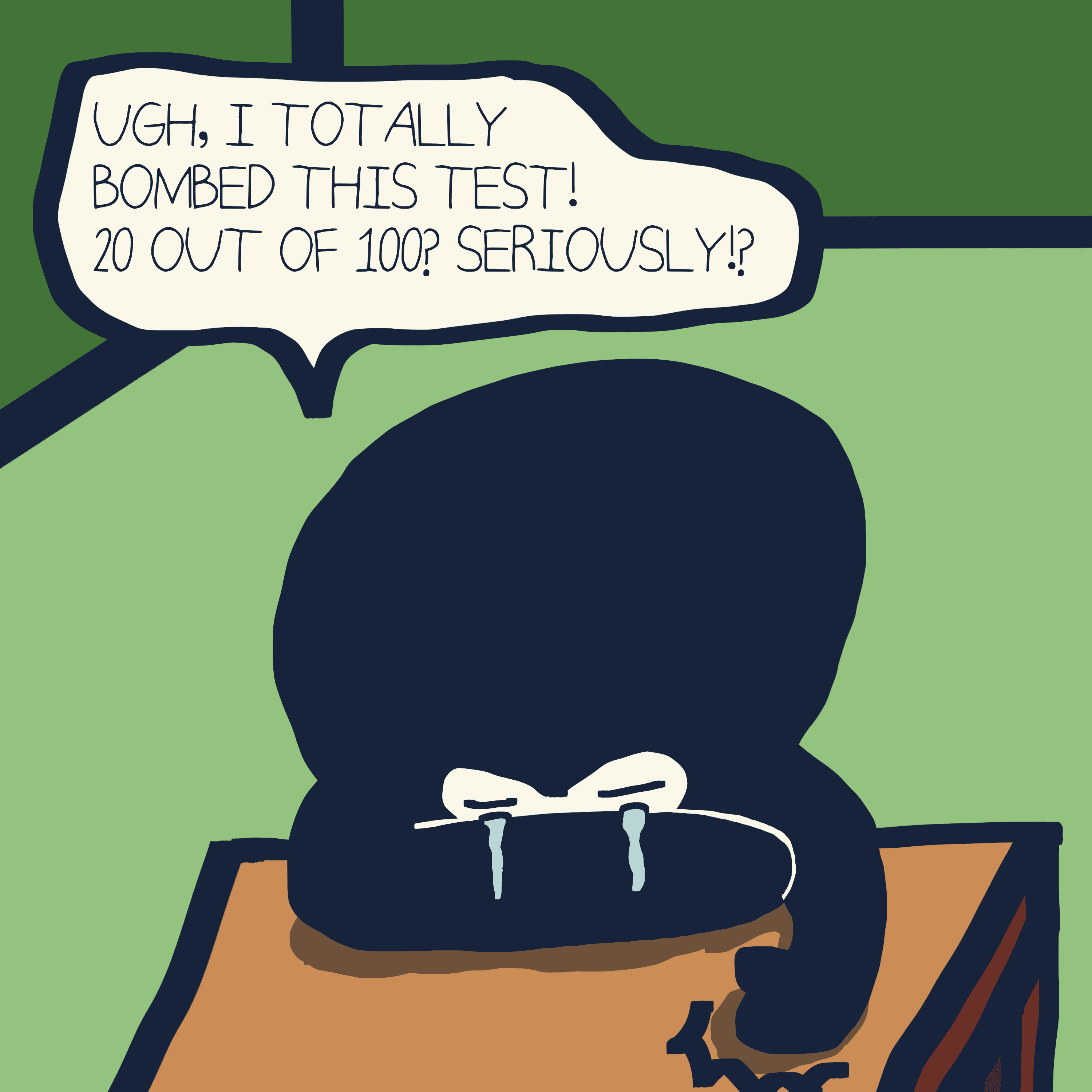 SELF-CONTROL MASTER. — Morris and Kolkadaks four-panel comic 4
