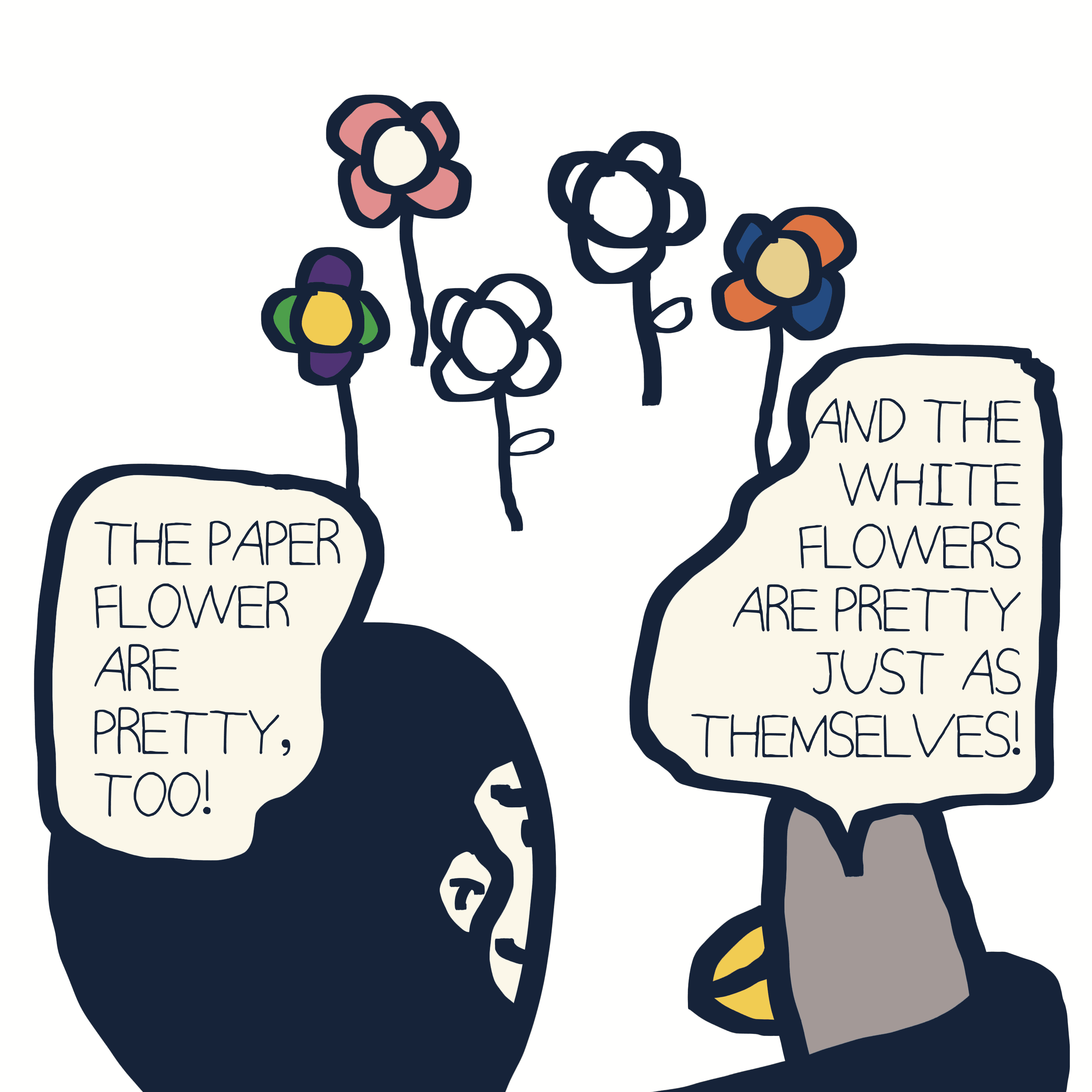 WHITE FLOWER. — Morris and Kolkadaks four-panel comic 13