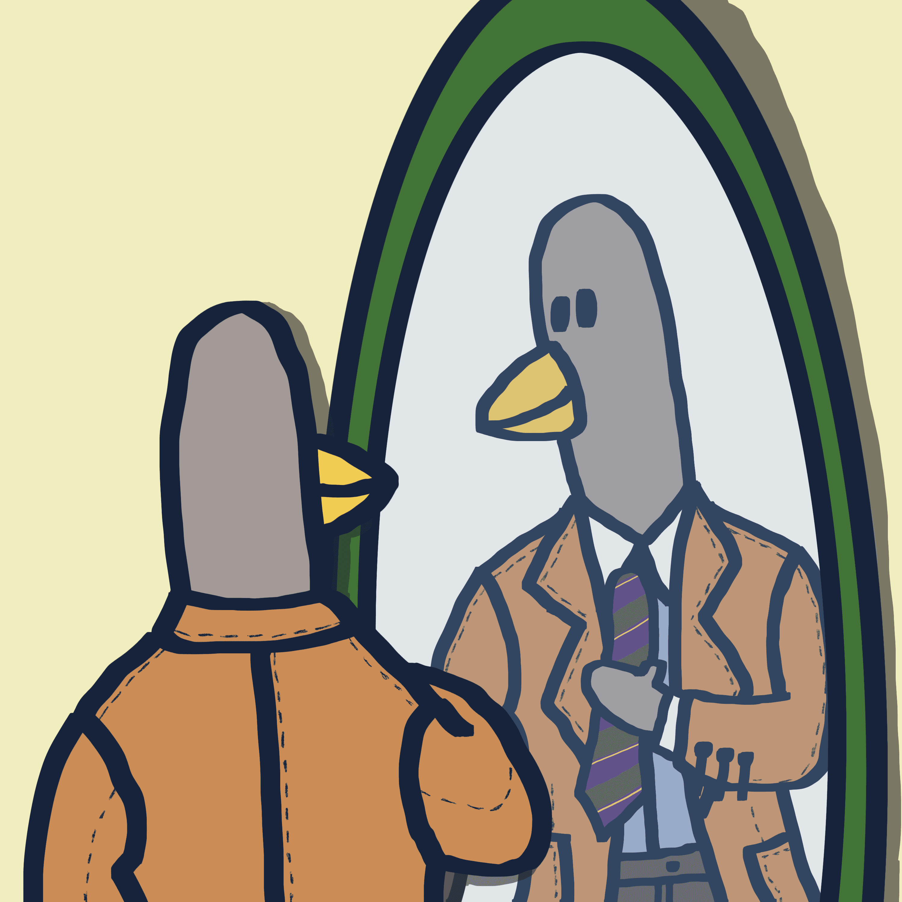 TODAY IS A GOOD DAY. — Morris and Kolkadaks four-panel comic 3