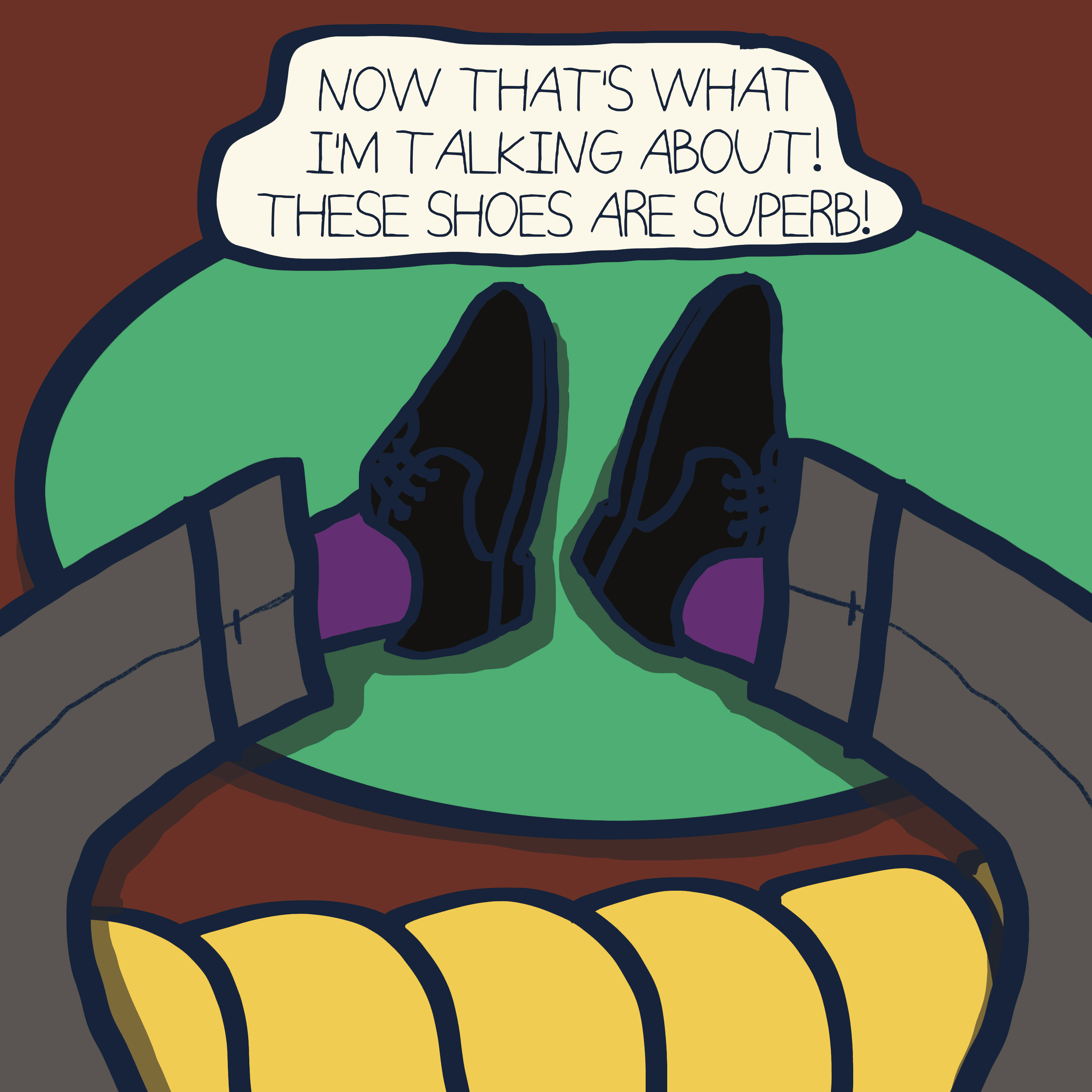 TODAY IS A GOOD DAY. — Morris and Kolkadaks four-panel comic 7