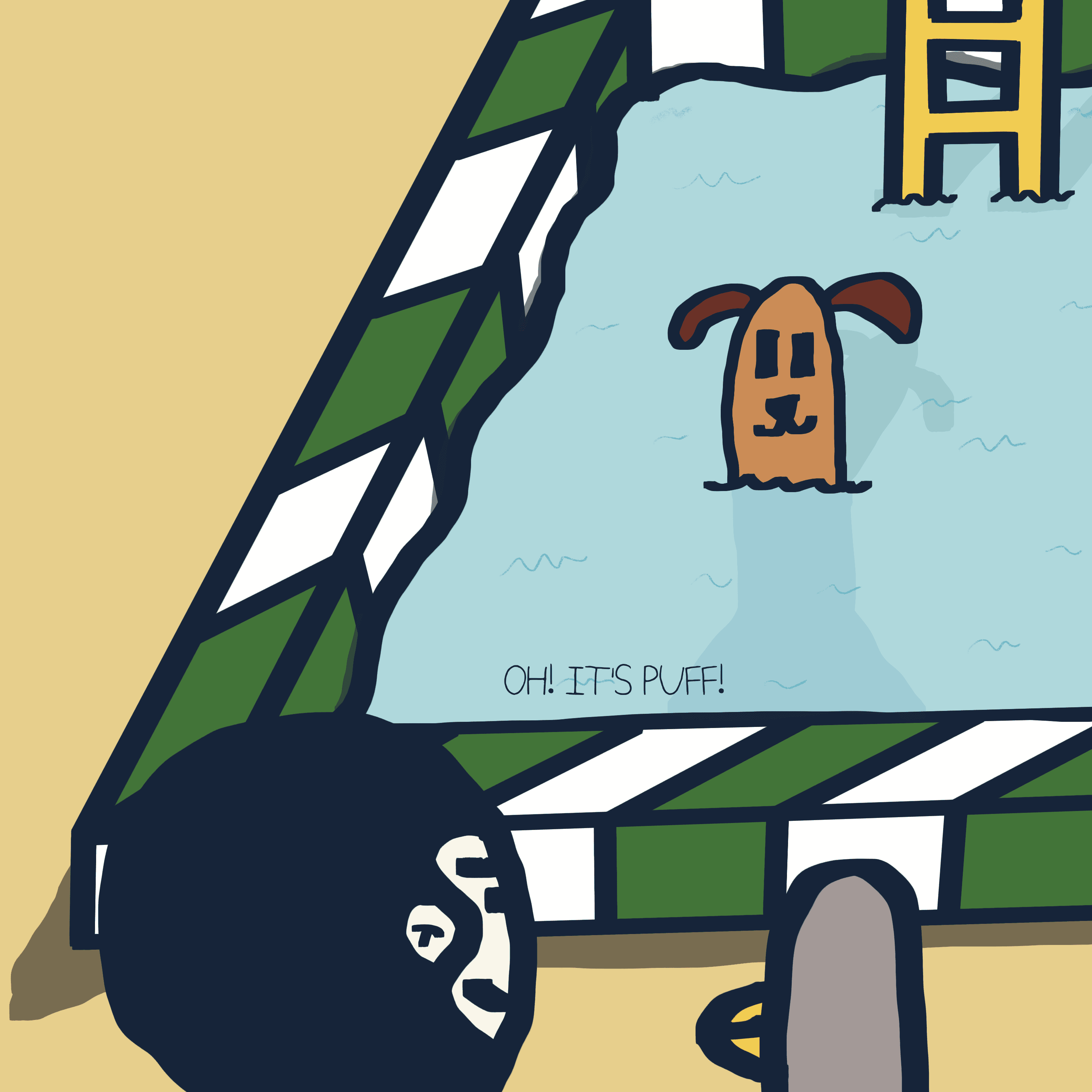 DEEP? SHALLOW? — Morris and Kolkadaks four-panel comic 2