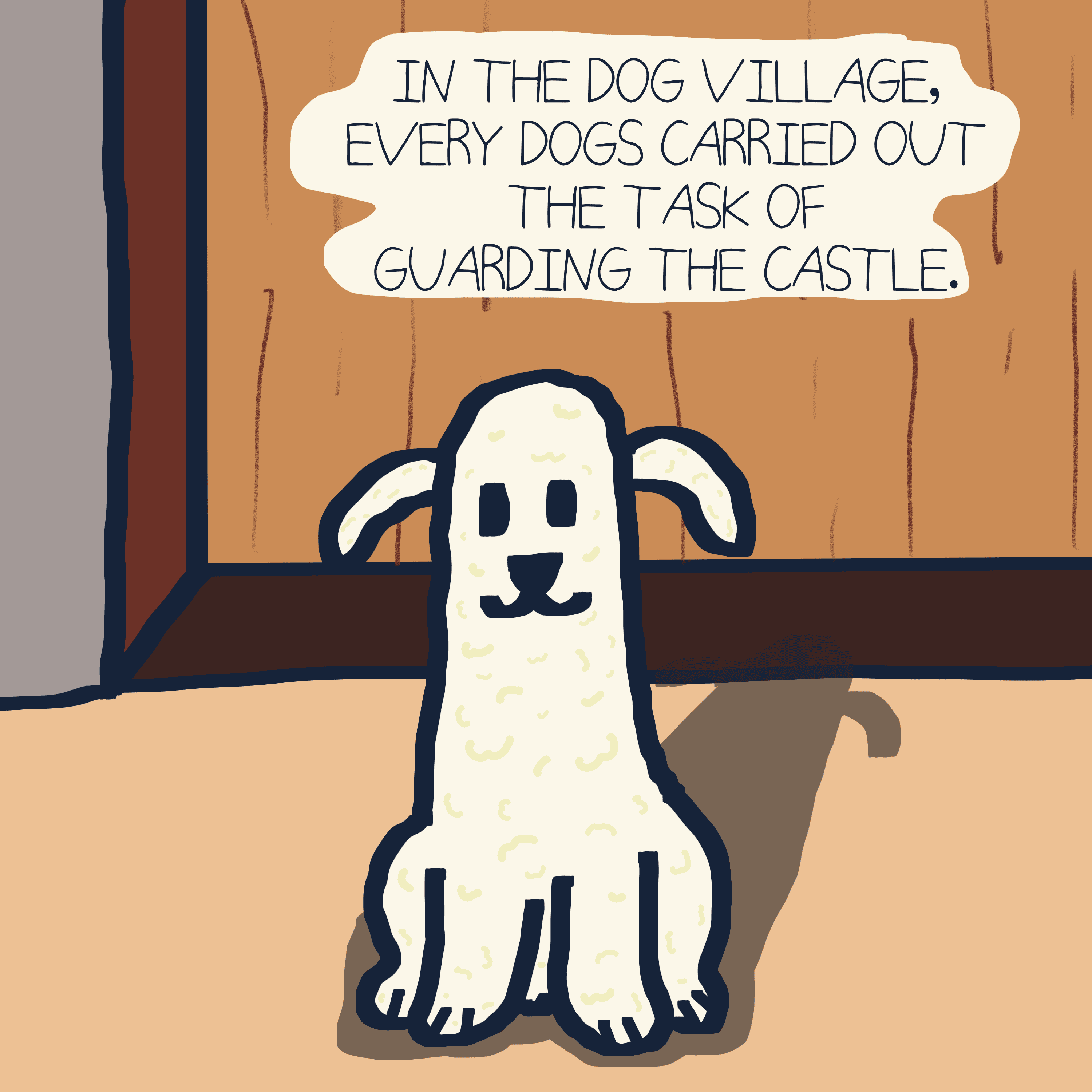 TALE OF "PUFF" — Morris and Kolkadaks four-panel comic 2