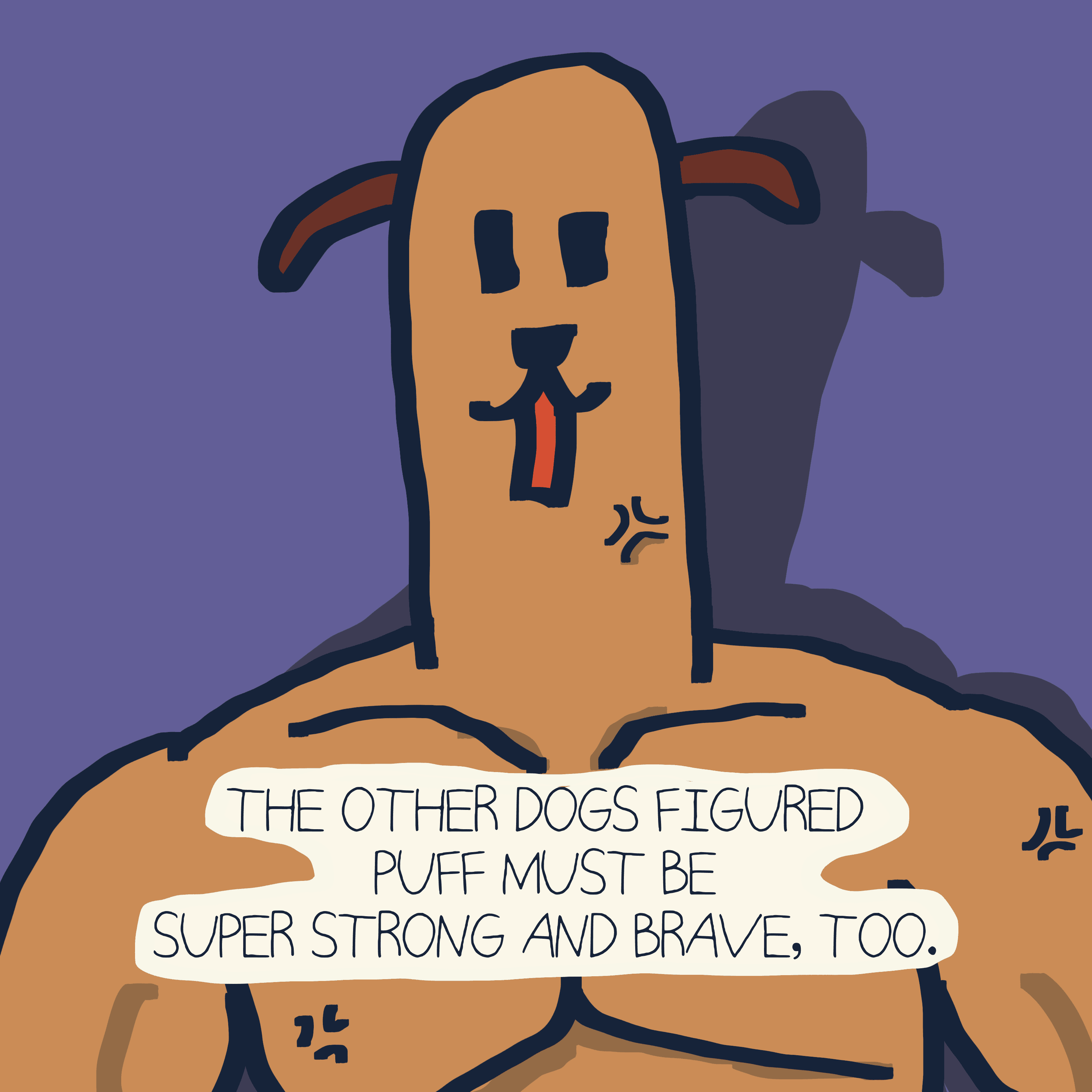 TALE OF "PUFF" — Morris and Kolkadaks four-panel comic 7