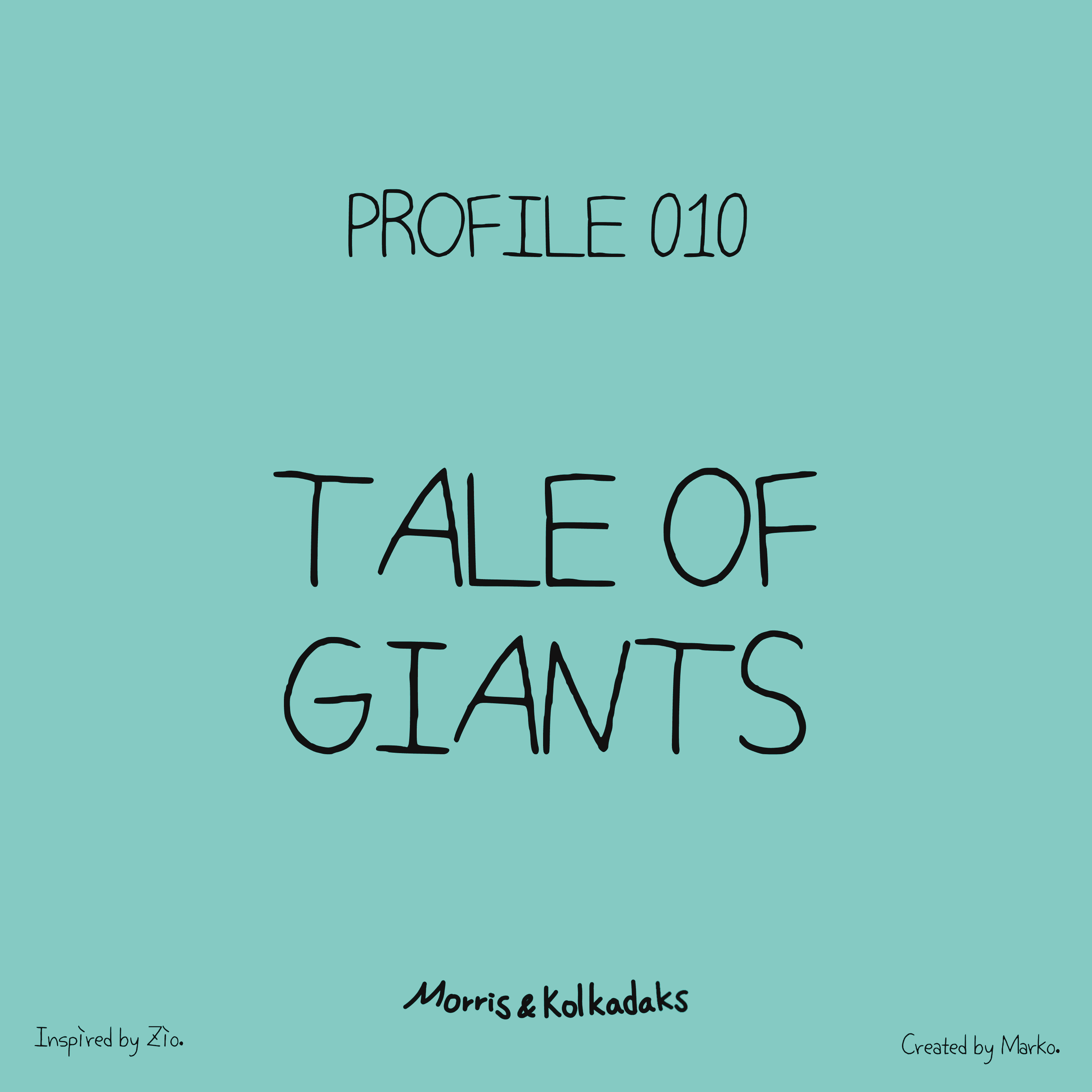 TALE OF GIANTS — Morris and Kolkadaks four-panel comic 1