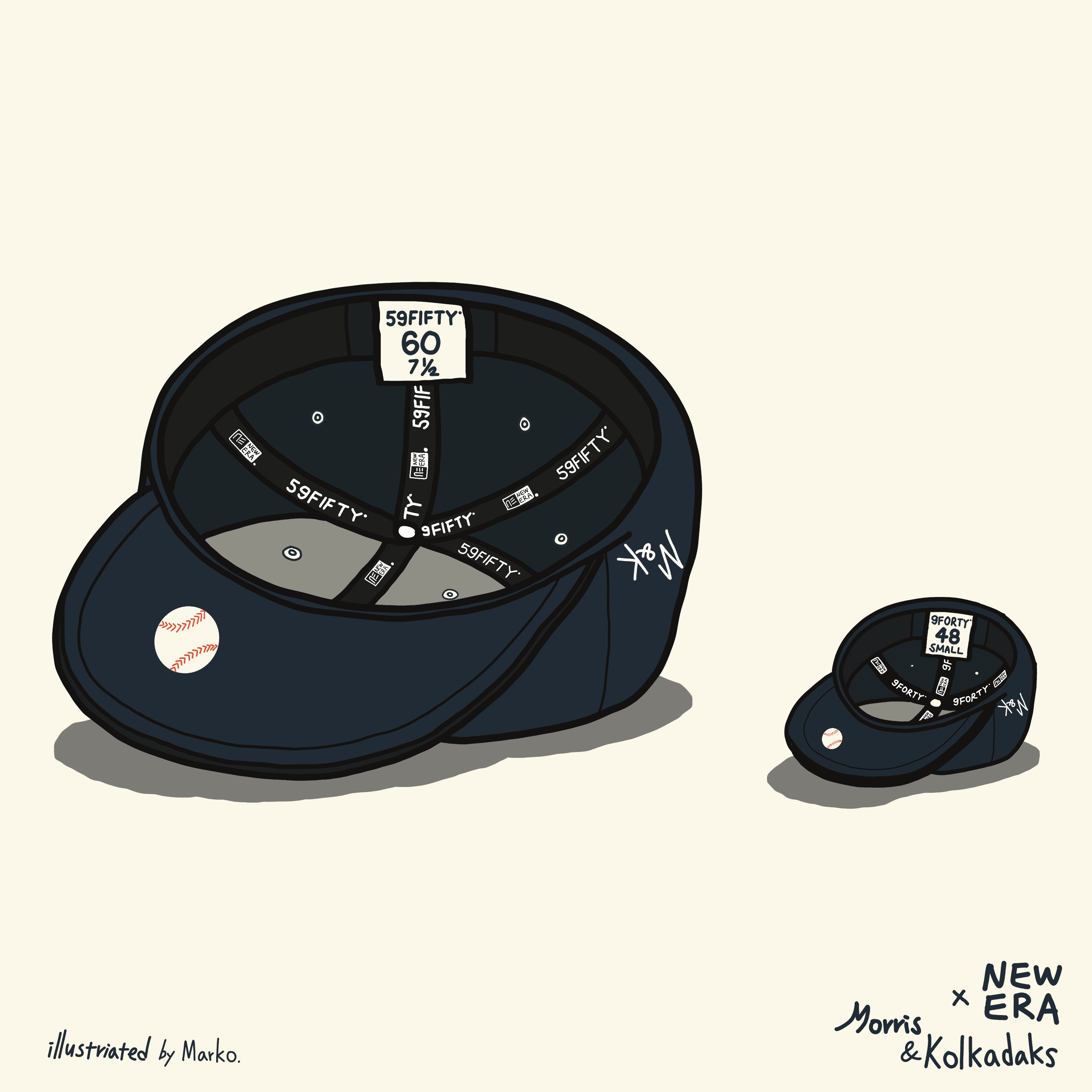 NEW ERA x Morris&Kolkadaks — 모리스앤꼴까닥스 웹 포스터
