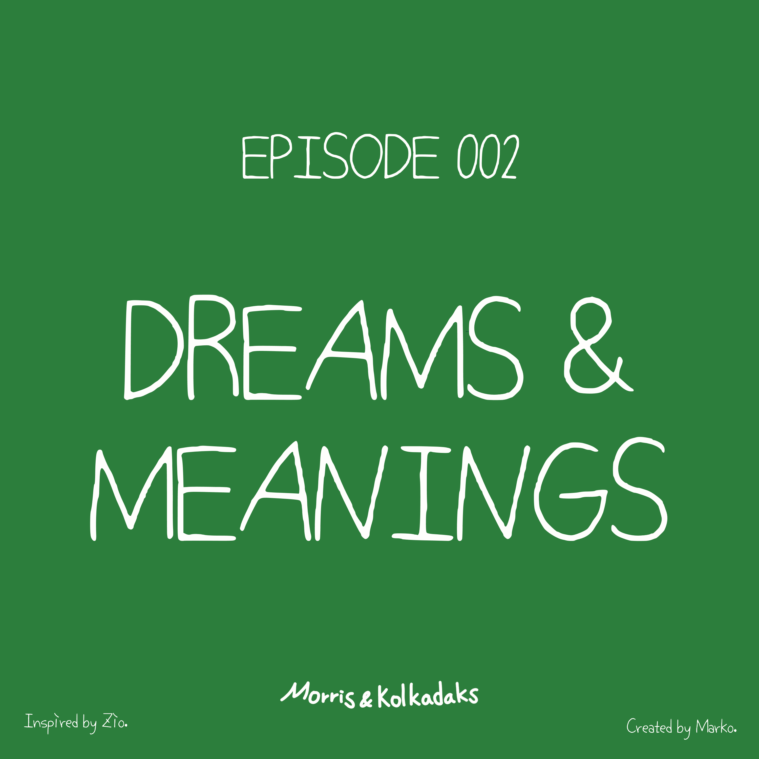 DREAMS & MEANINGS — Morris and Kolkadaks four-panel comic 1