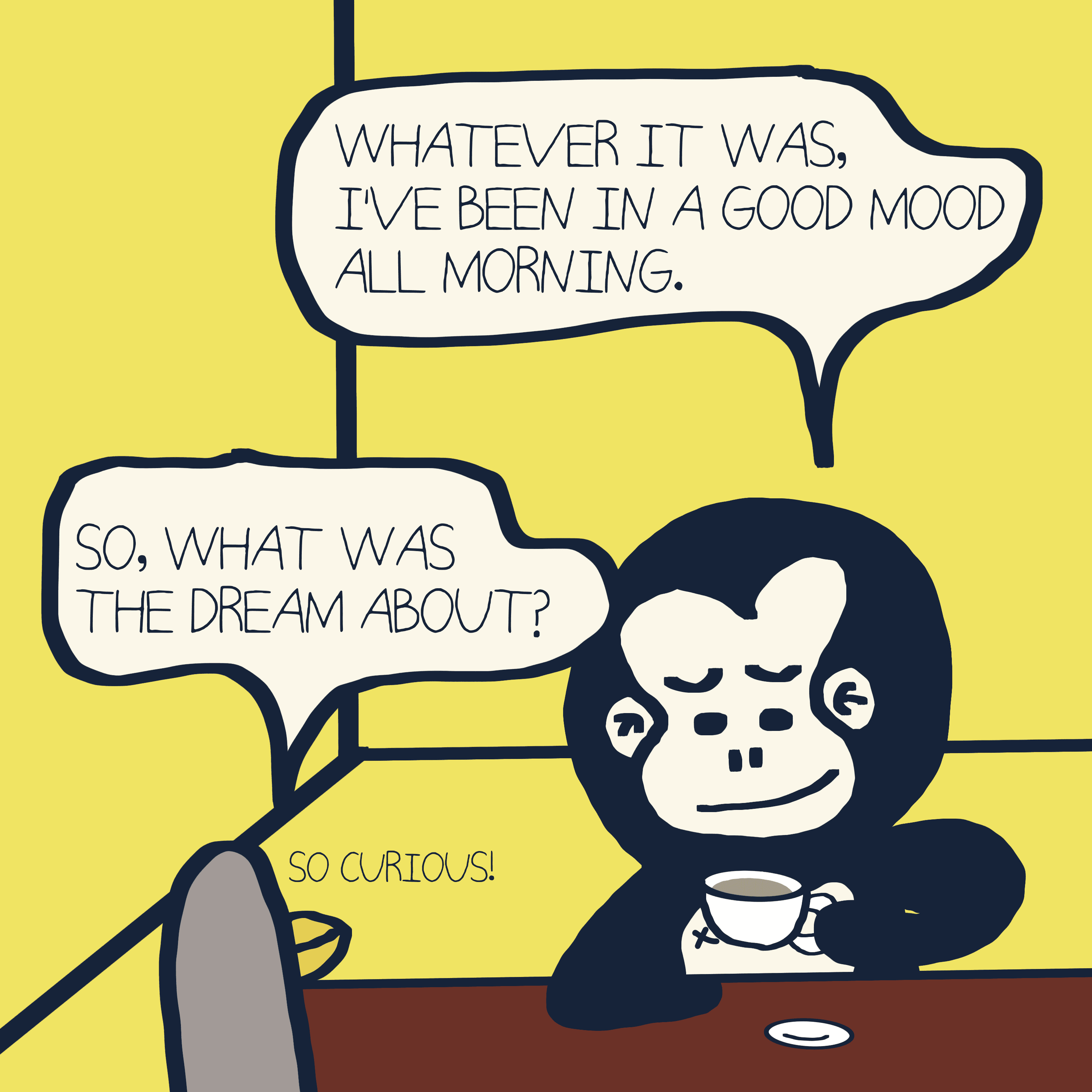 DREAMS & MEANINGS — Morris and Kolkadaks four-panel comic 3