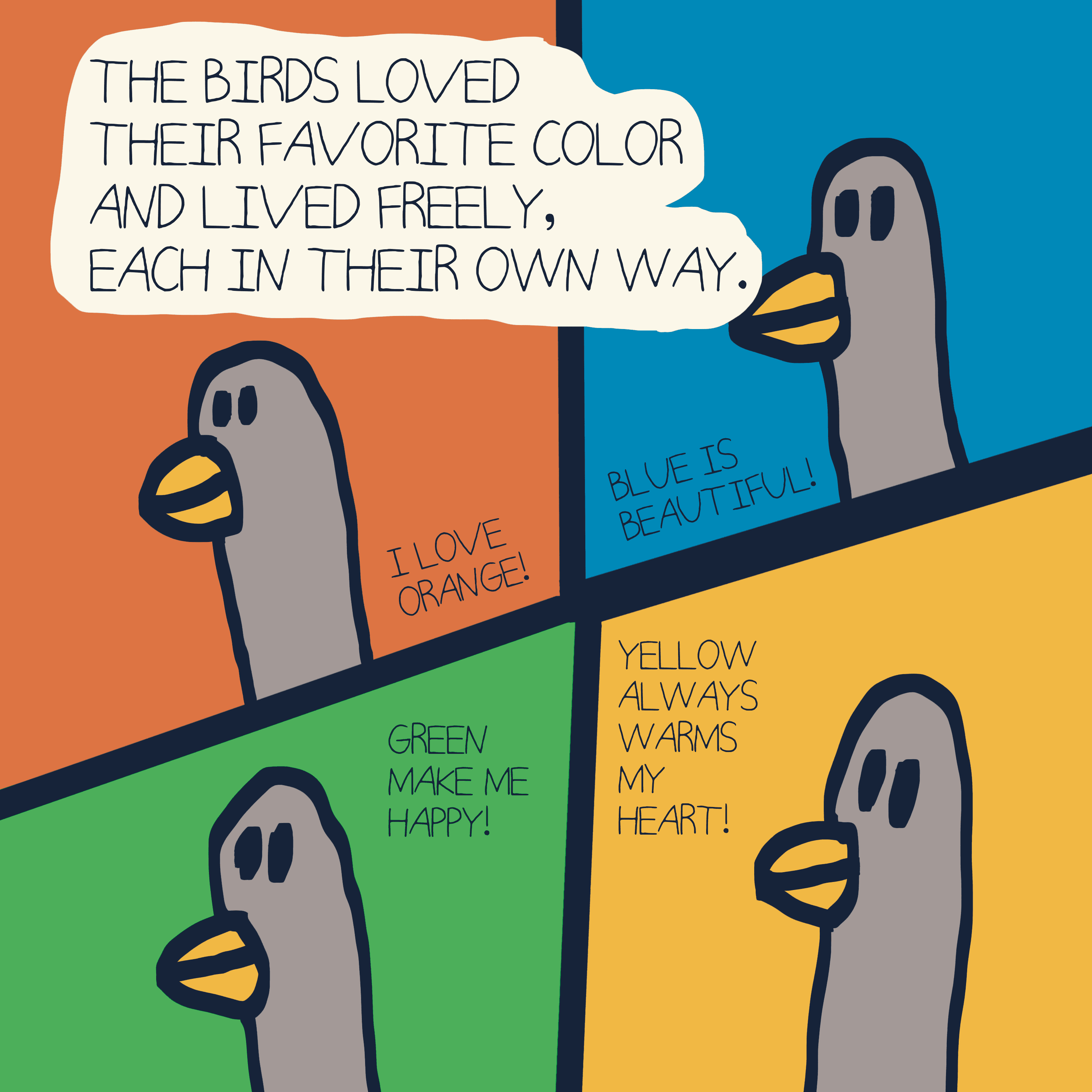 TALE OF "FAERA" — Morris and Kolkadaks four-panel comic 3