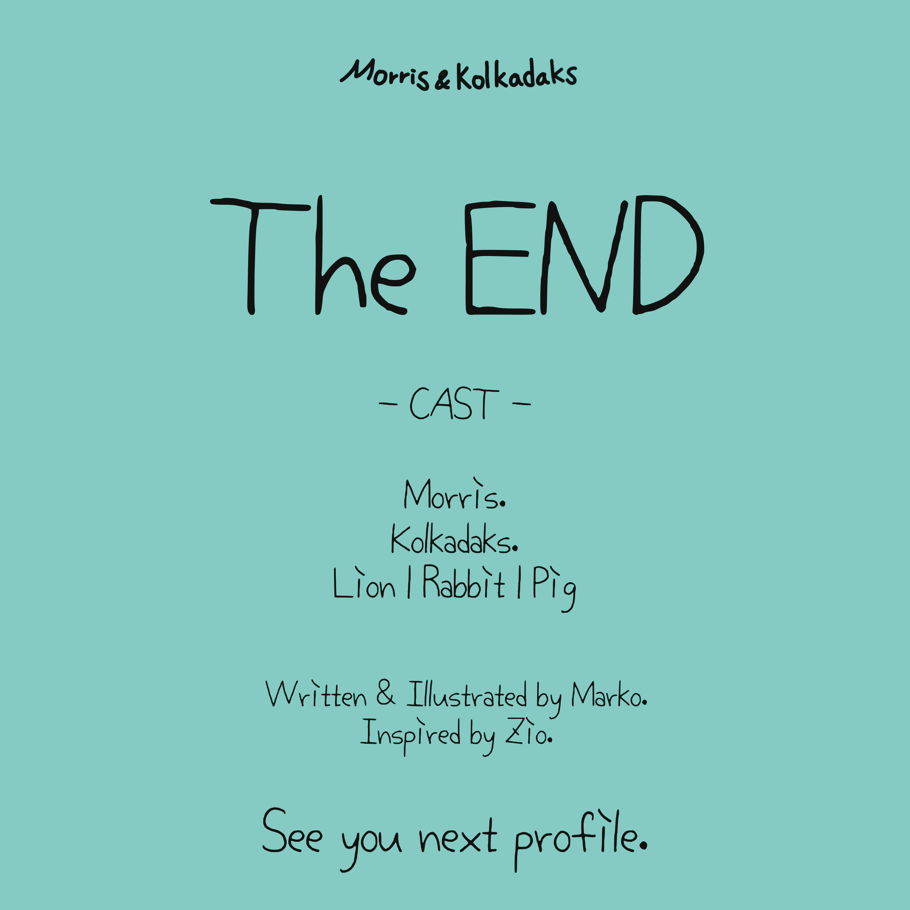 LAST PLACE WINNERS — Morris and Kolkadaks four-panel comic 8
