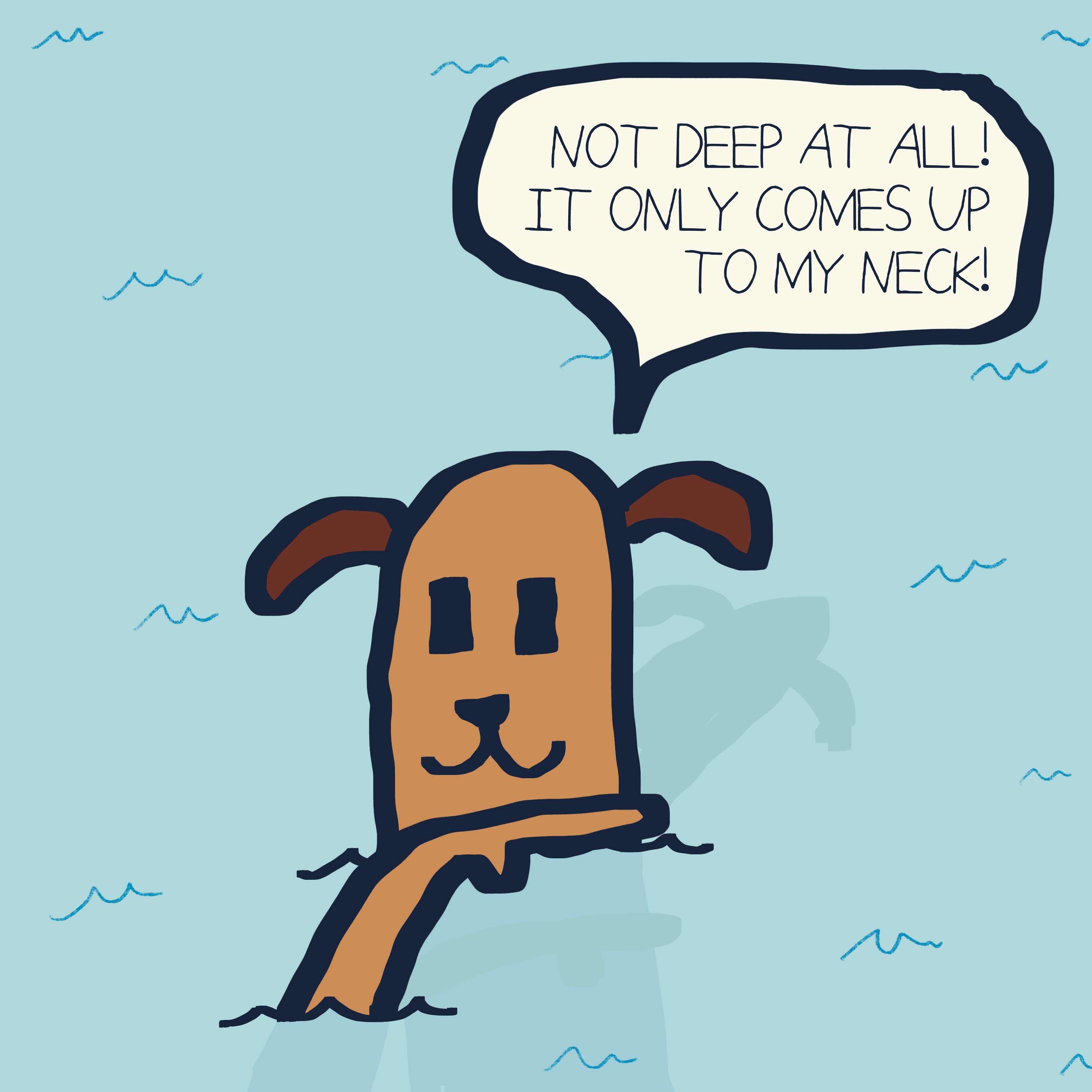 DEEP? SHALLOW? — Morris and Kolkadaks four-panel comic 4