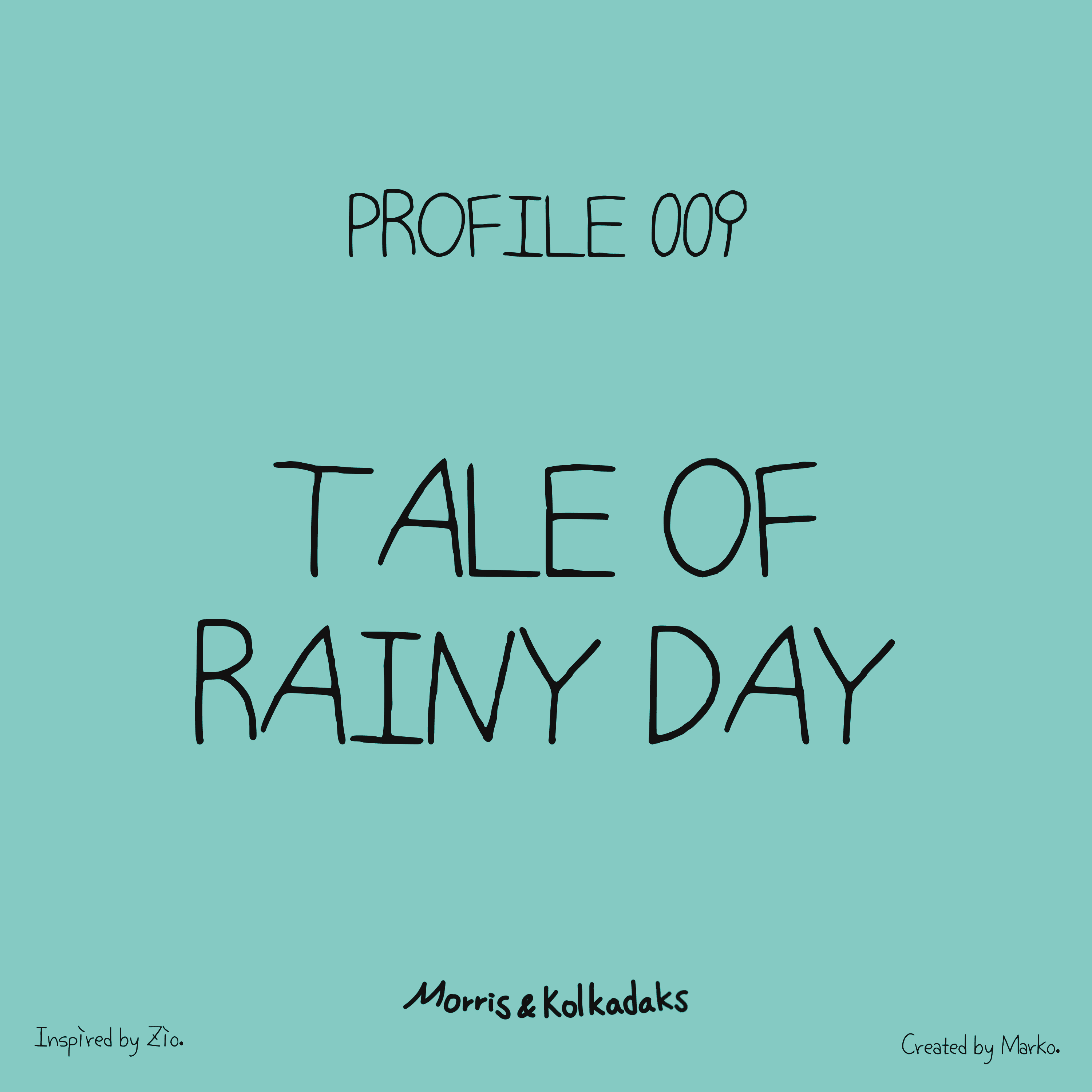TALE OF RAINY DAY — Morris and Kolkadaks four-panel comic 1