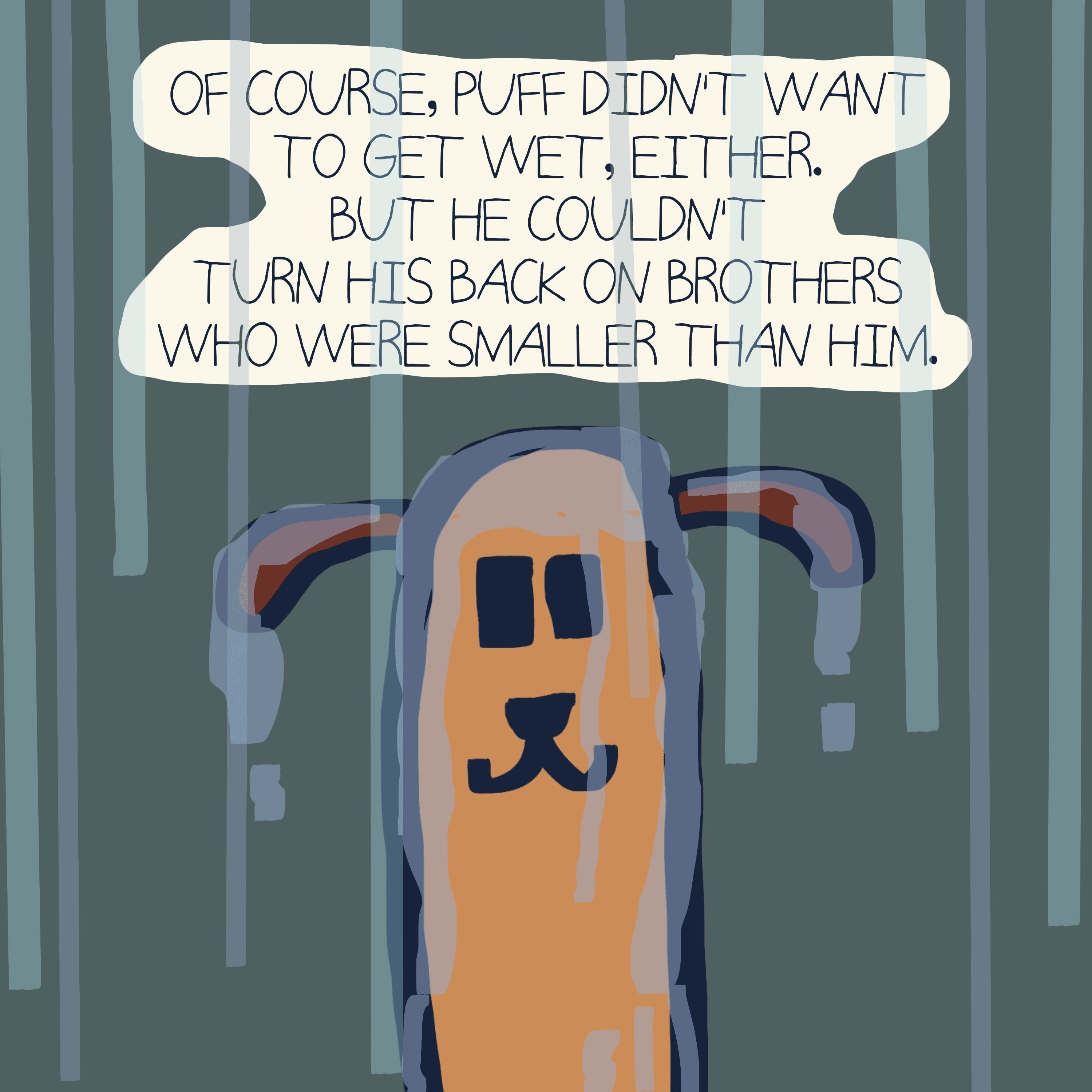 TALE OF RAINY DAY — Morris and Kolkadaks four-panel comic 4