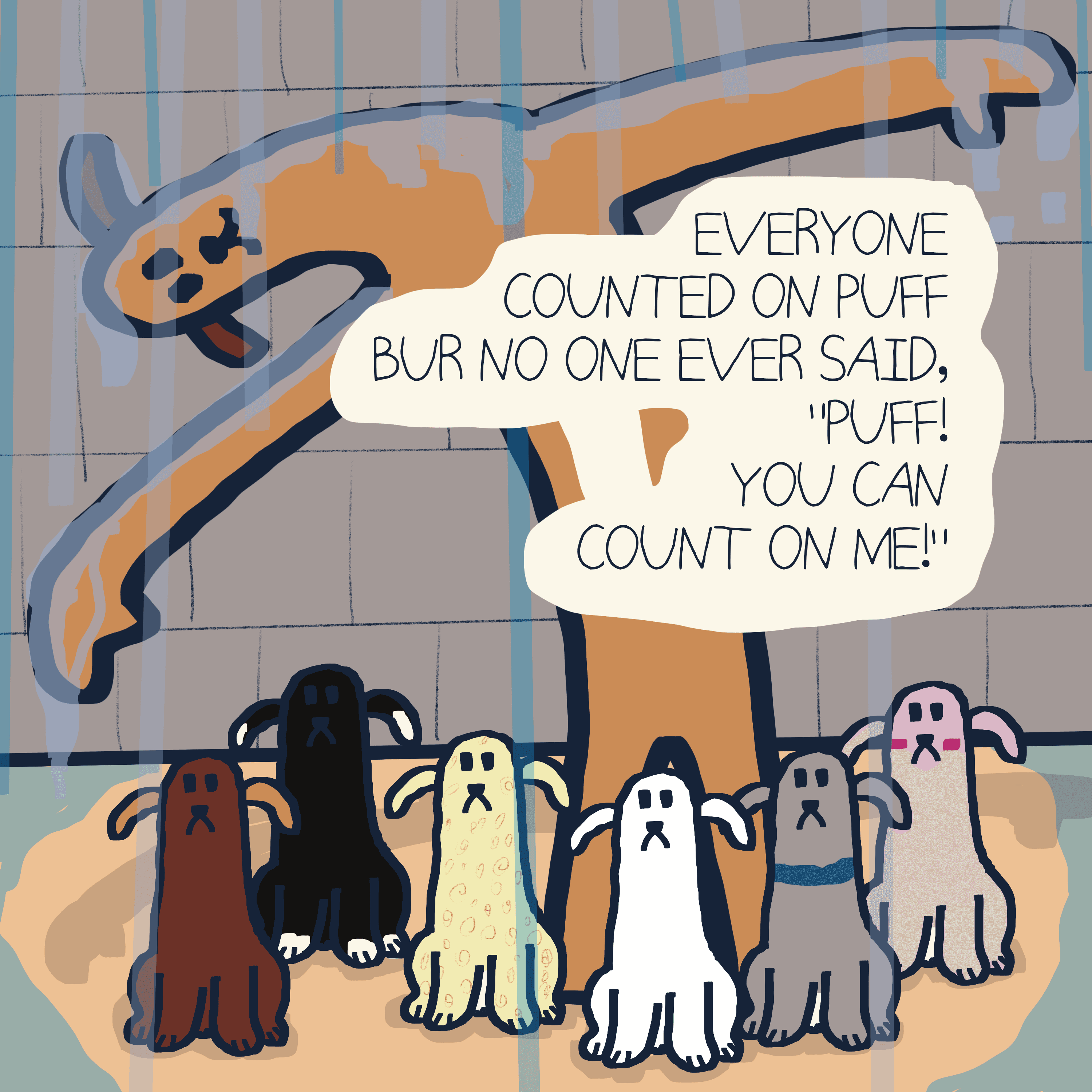 TALE OF RAINY DAY — Morris and Kolkadaks four-panel comic 5