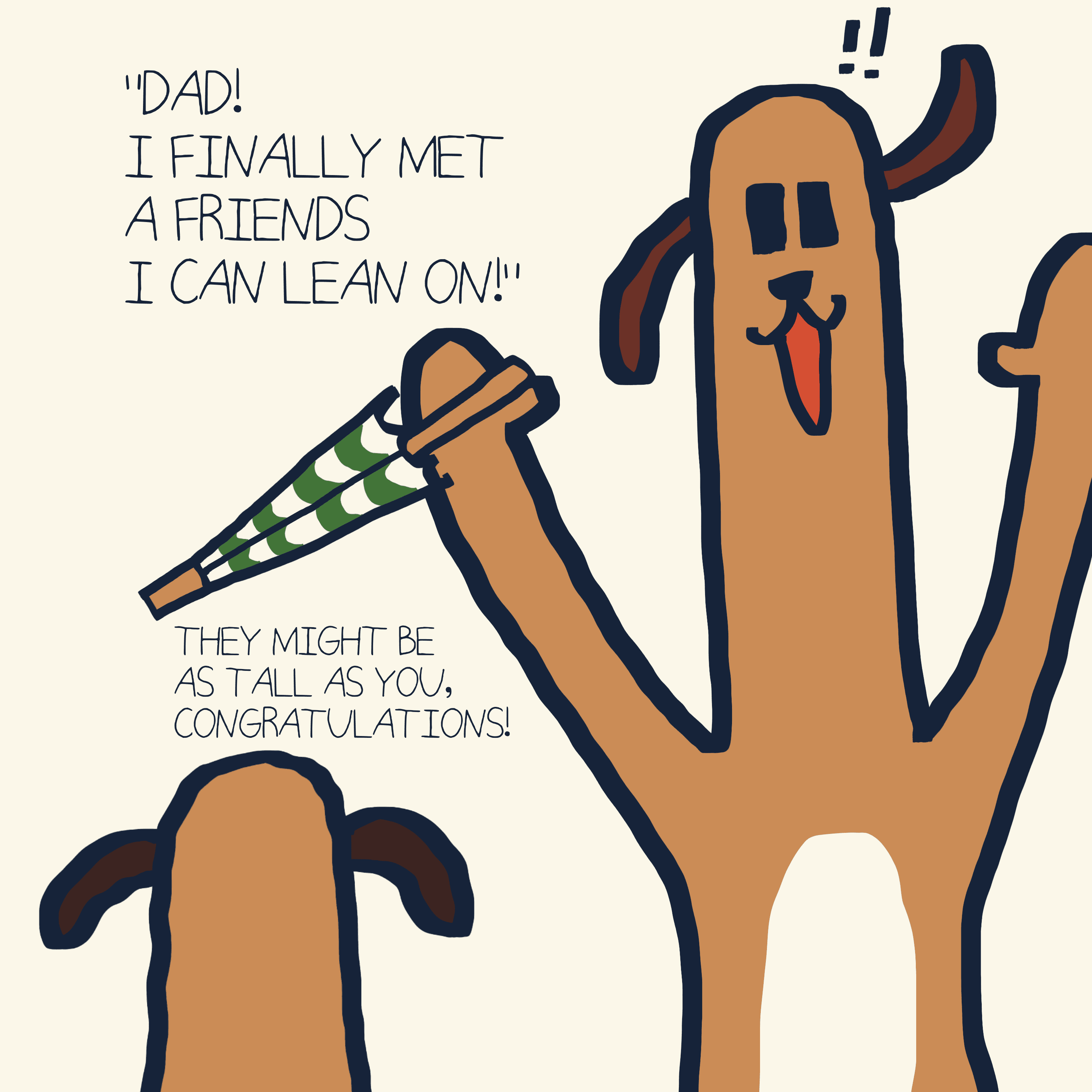 TALE OF GIANTS — Morris and Kolkadaks four-panel comic 12